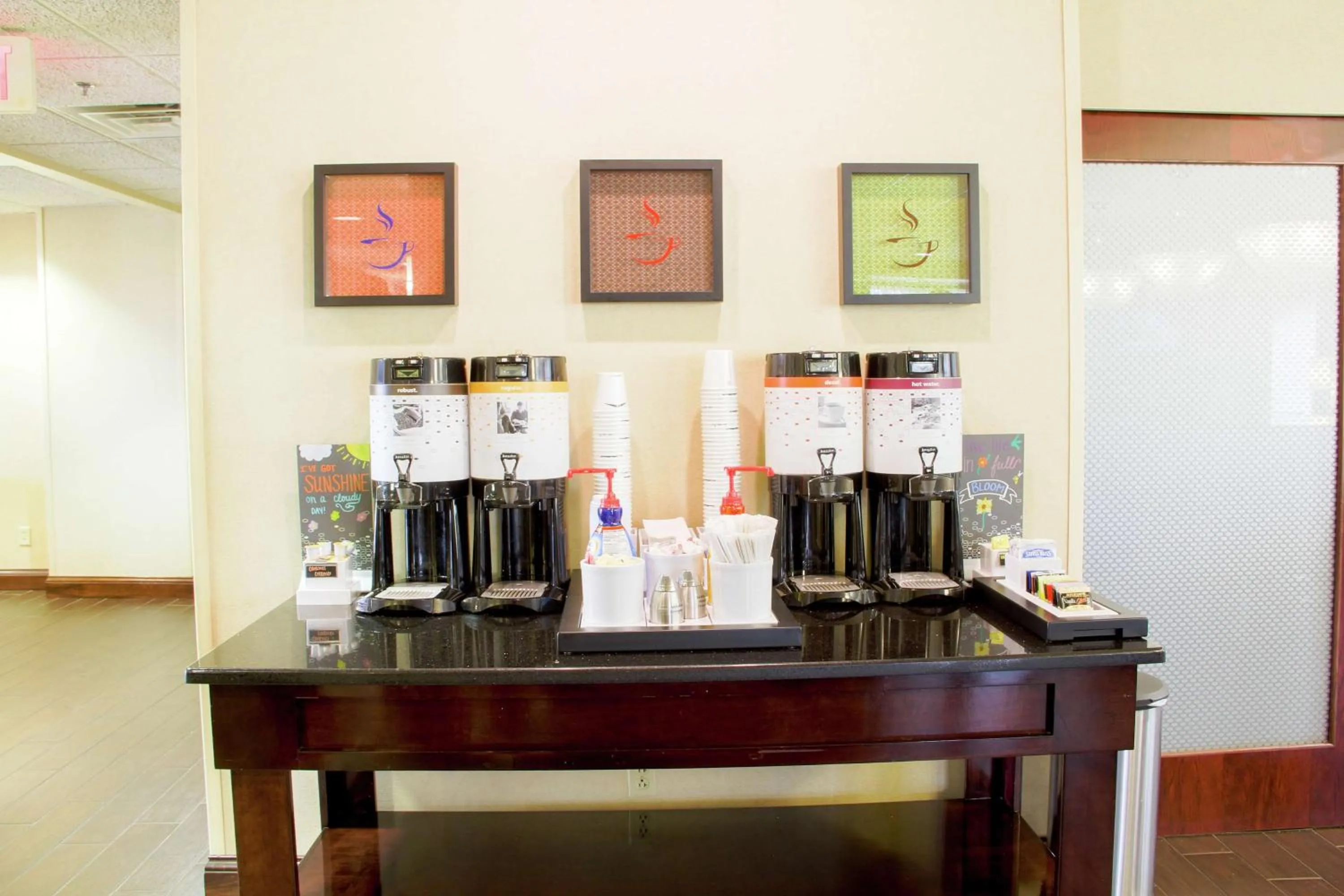 Breakfast in Hampton Inn Danville