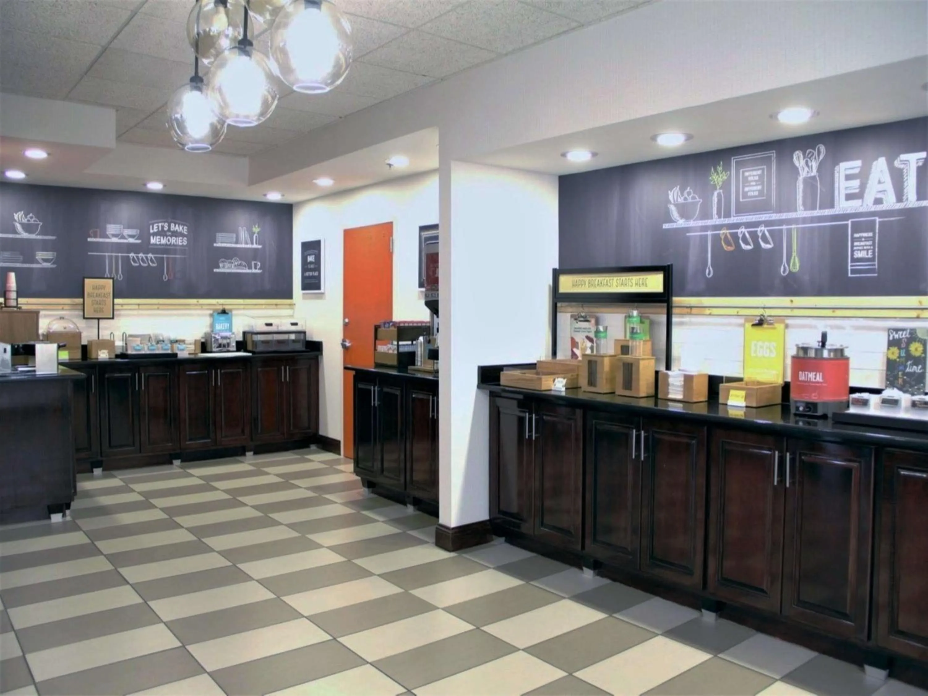 Breakfast in Hampton Inn Danville