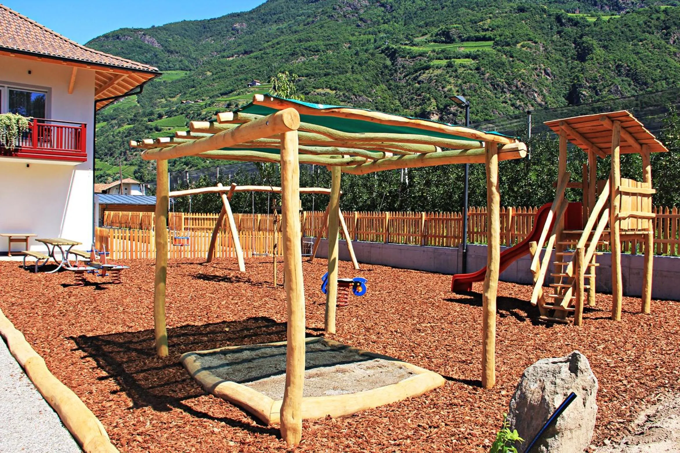 Children play ground in Residence Egger