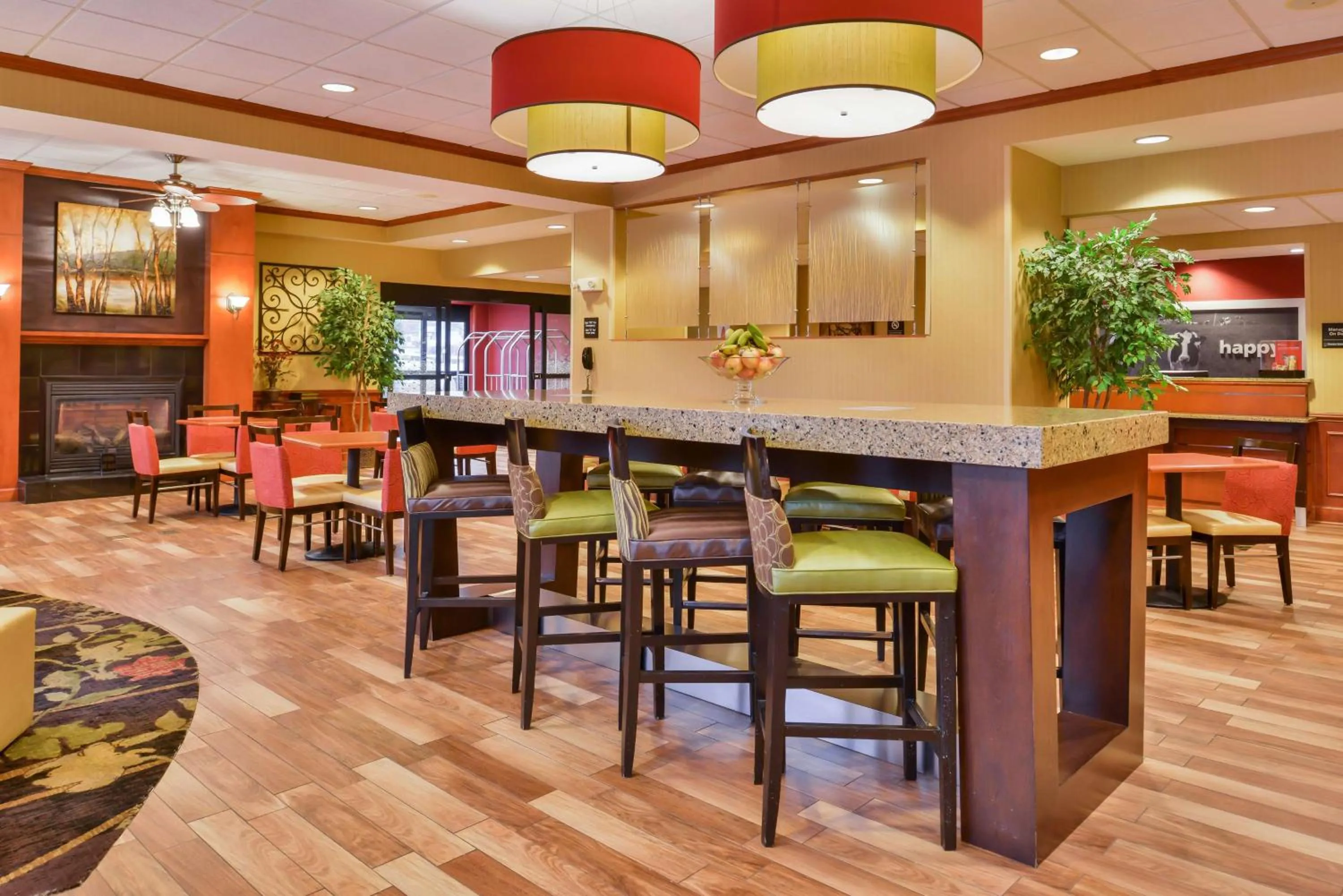 Lobby or reception in Hampton Inn Emporia