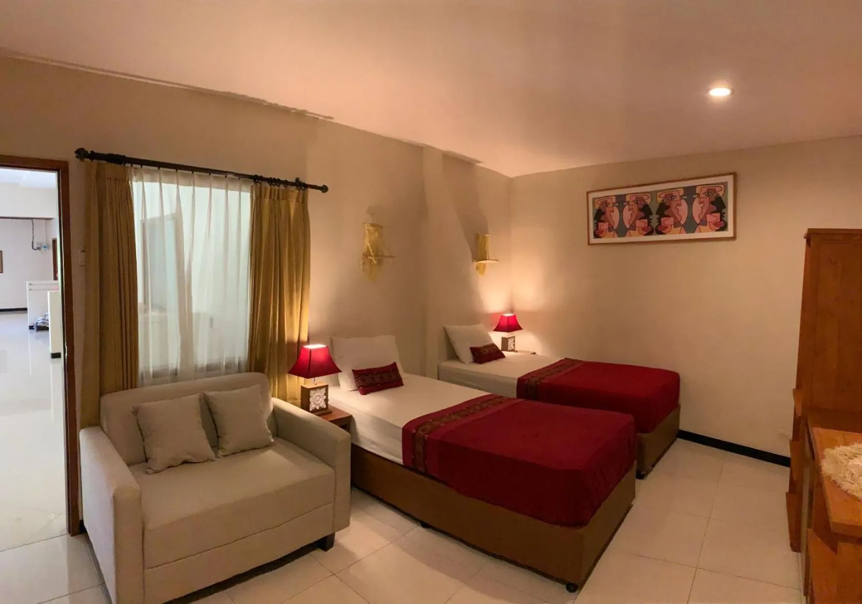 Bed in Kuta Suci Guesthouse