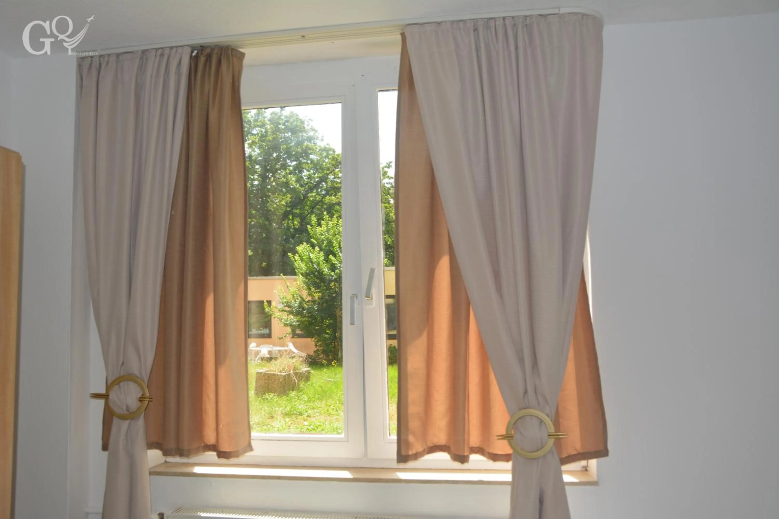 Garden view in Saarbrücken City Apartments