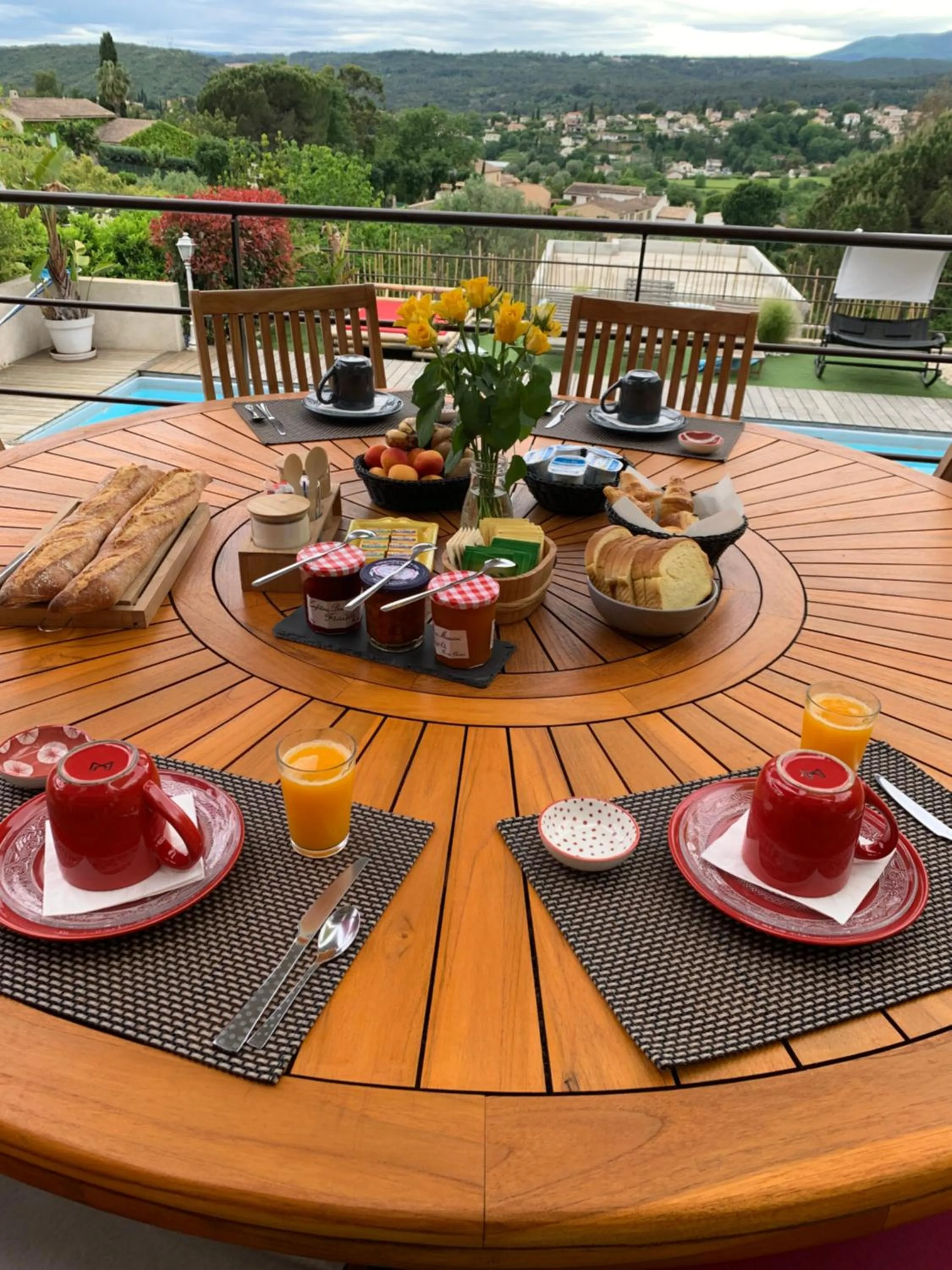 Continental breakfast in Chambre d'hôtes Le Clos 67