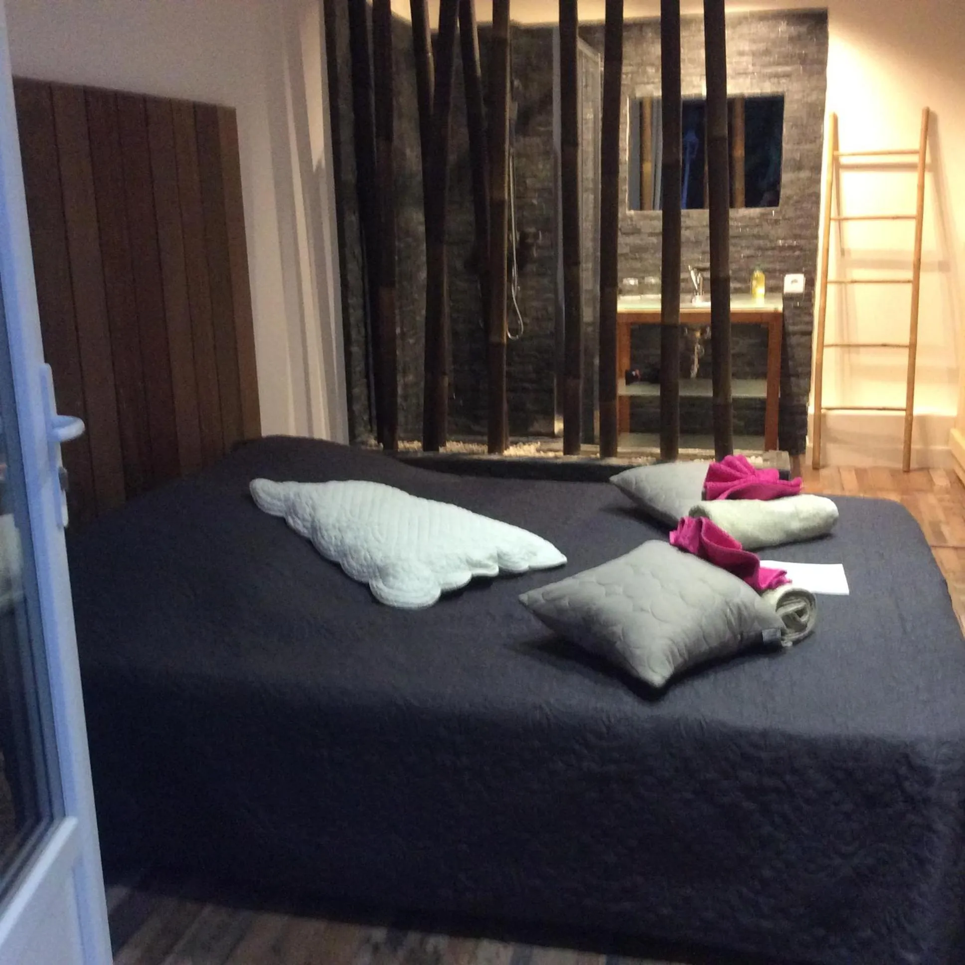 Bed in Chambre d'hôtes Le Clos 67