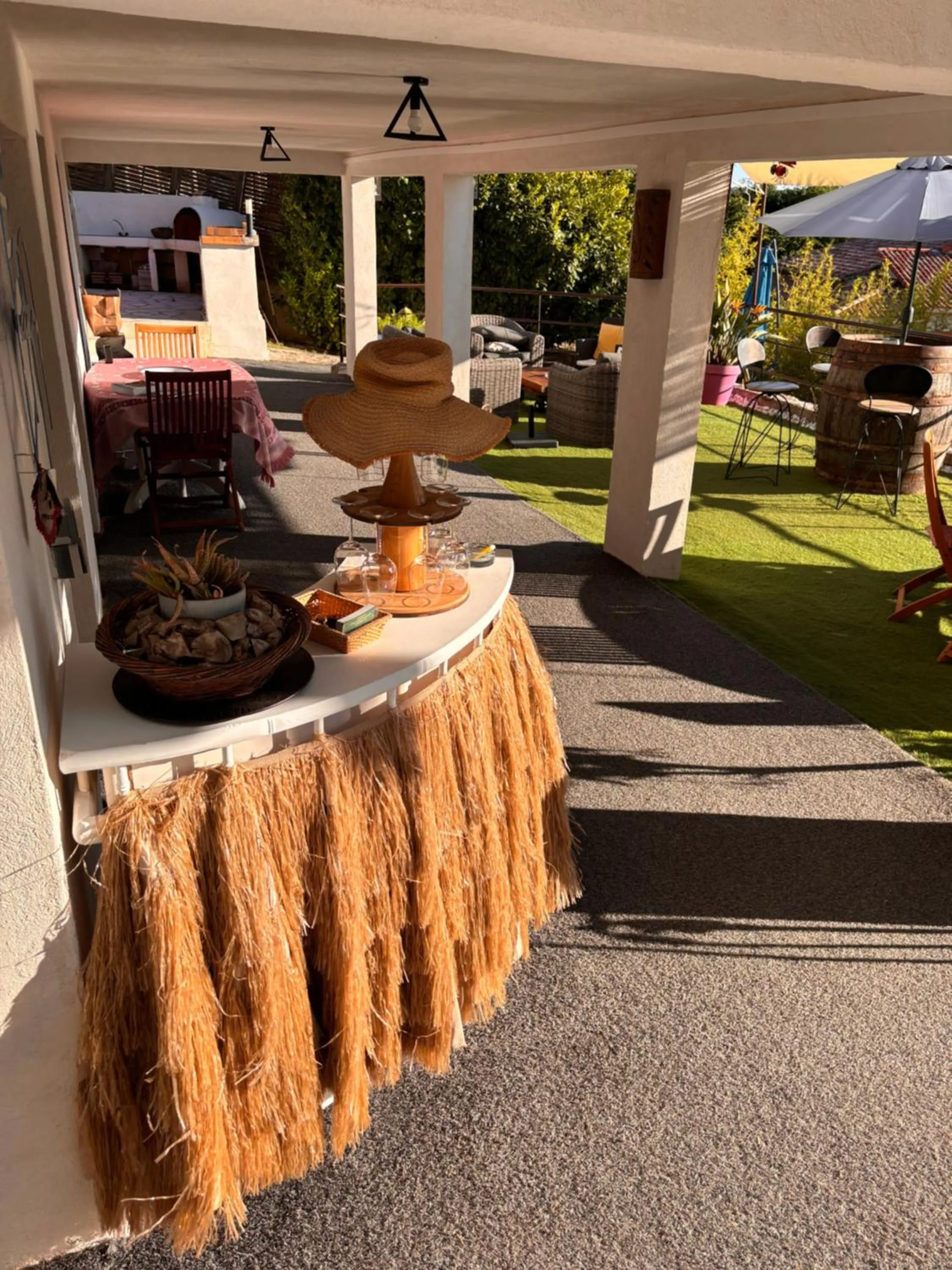 Patio in Chambre d'hôtes Le Clos 67