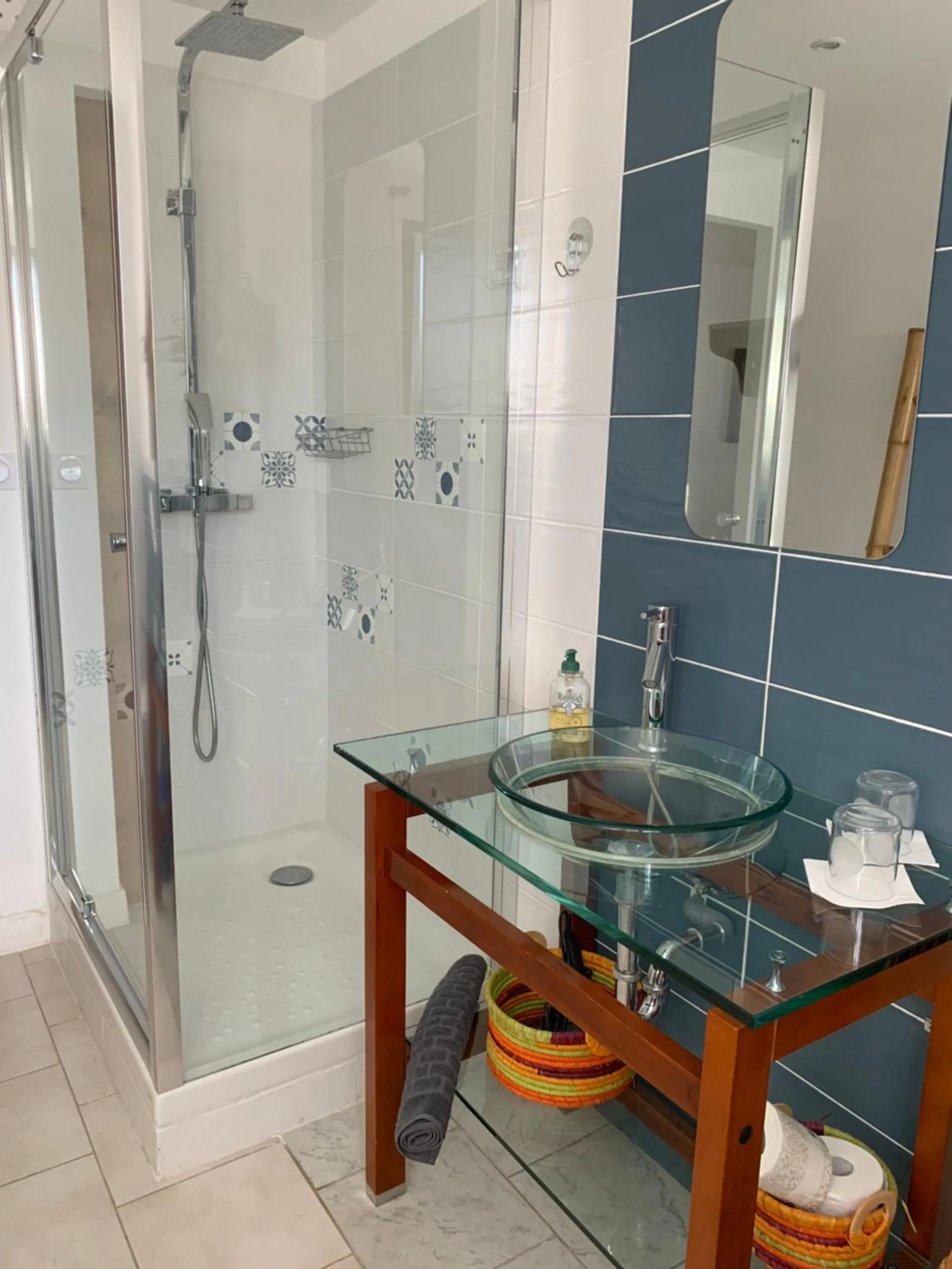 Shower in Chambre d'hôtes Le Clos 67