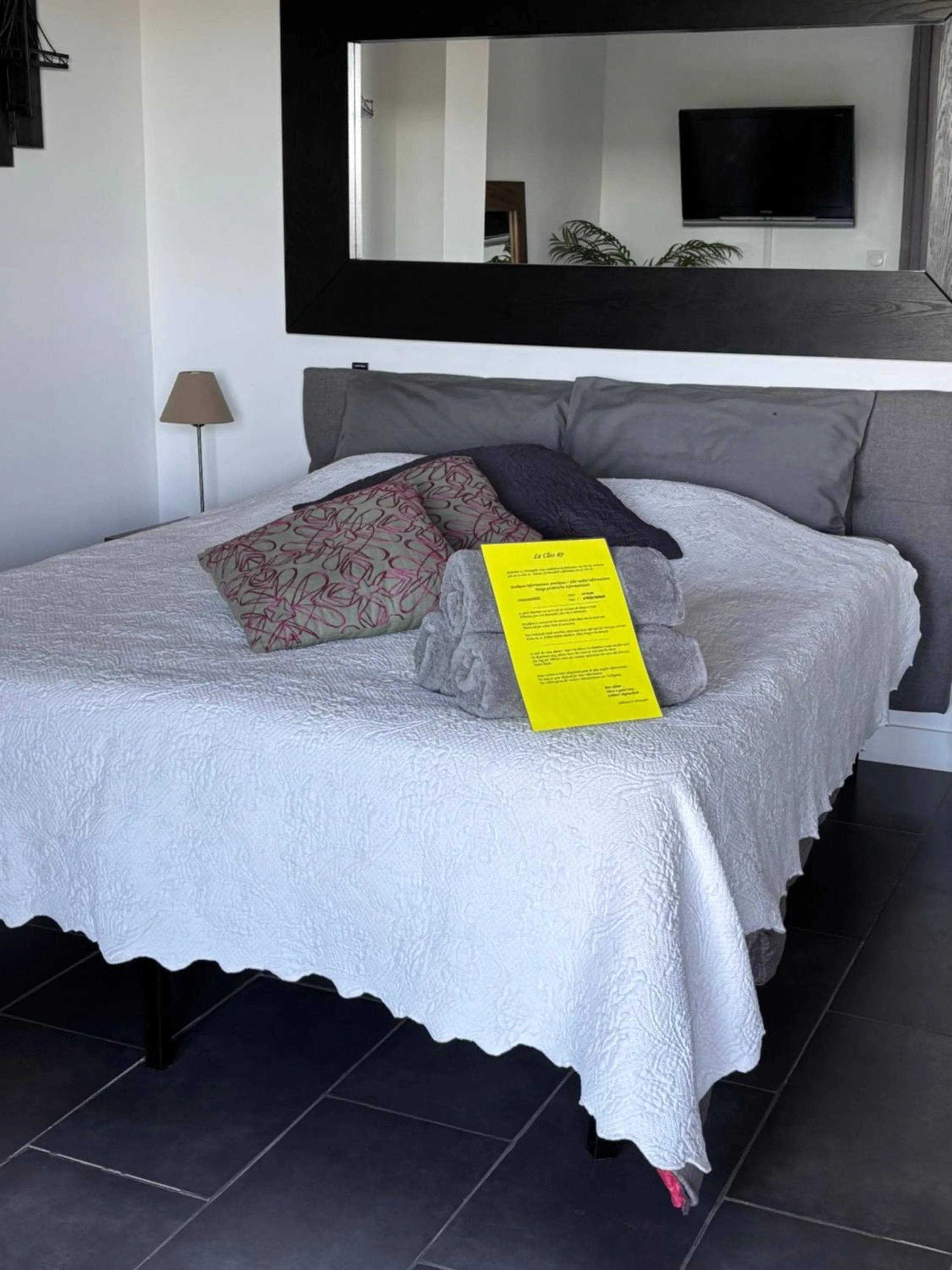 Bed in Chambre d'hôtes Le Clos 67