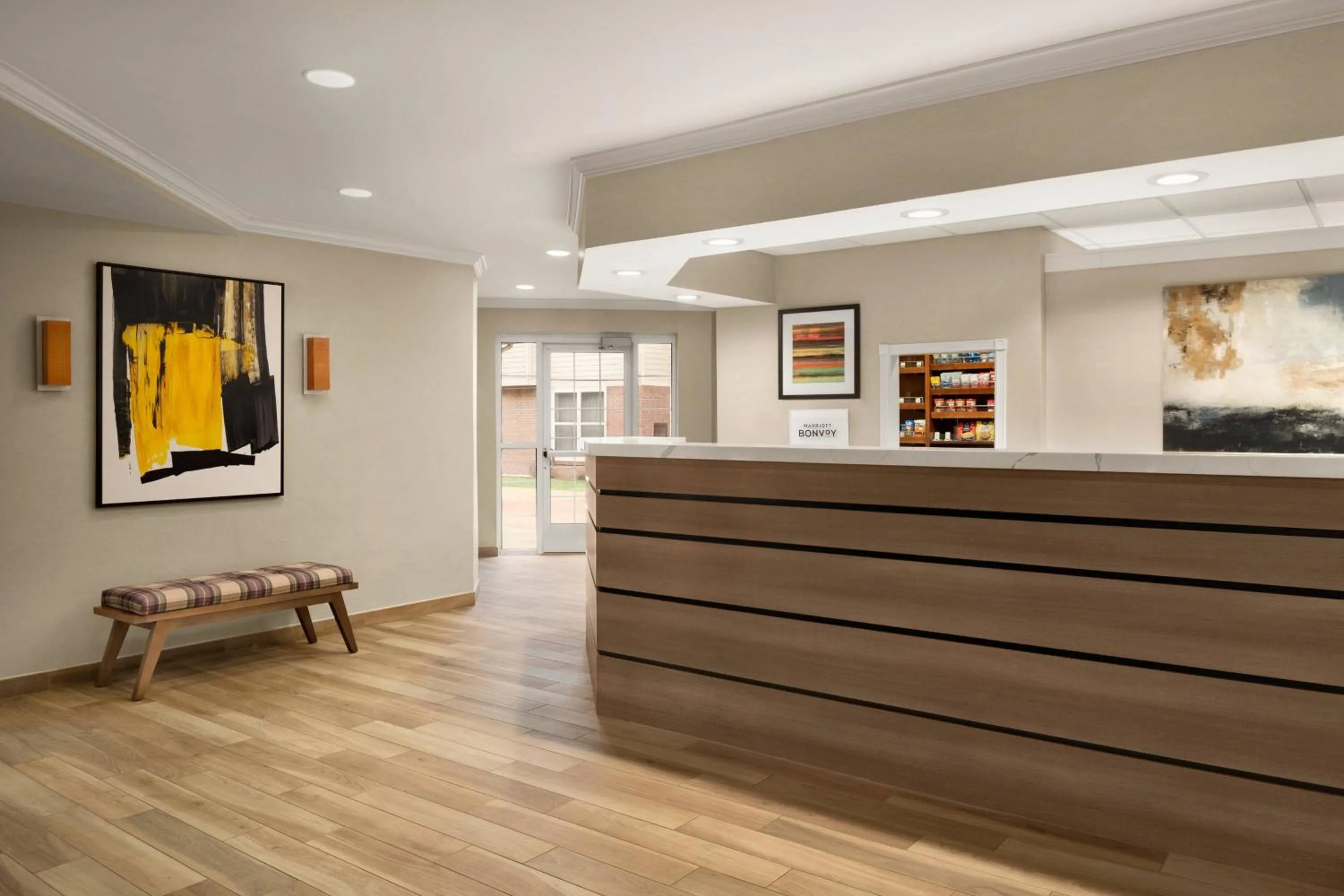 Lobby or reception in Residence Inn by Marriott Chicago / Bloomingdale