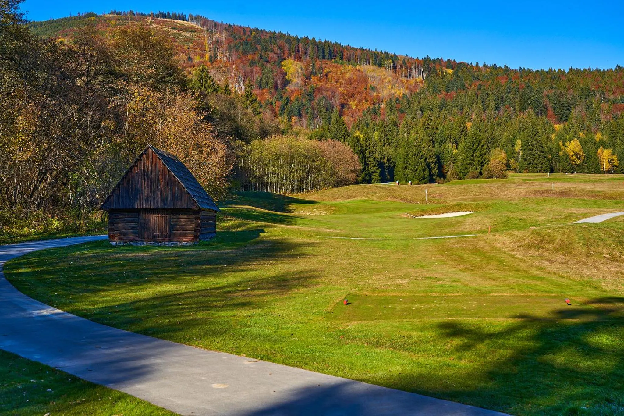 Natural landscape in Hotel Stupka
