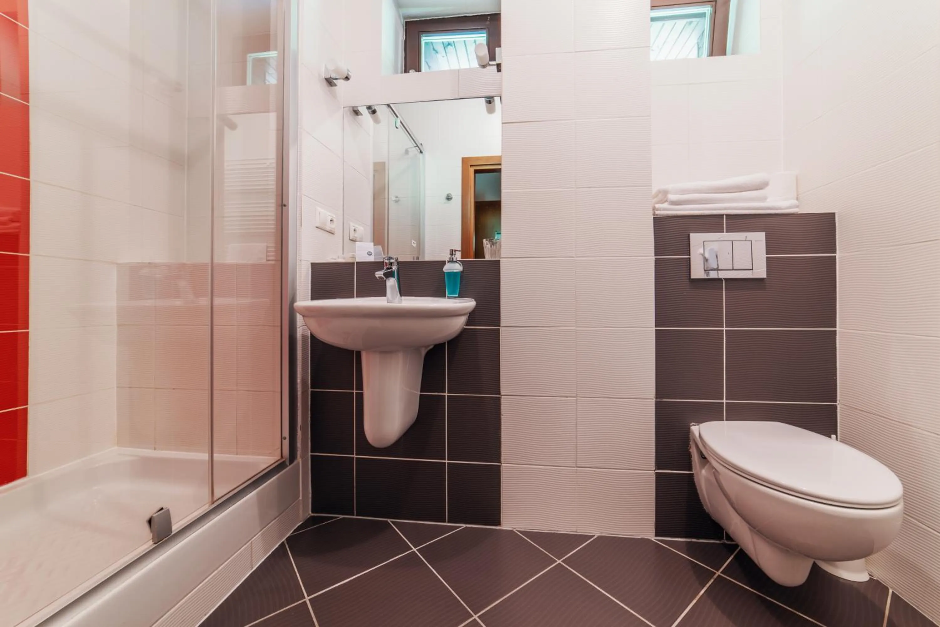 Shower in Hotel Stupka