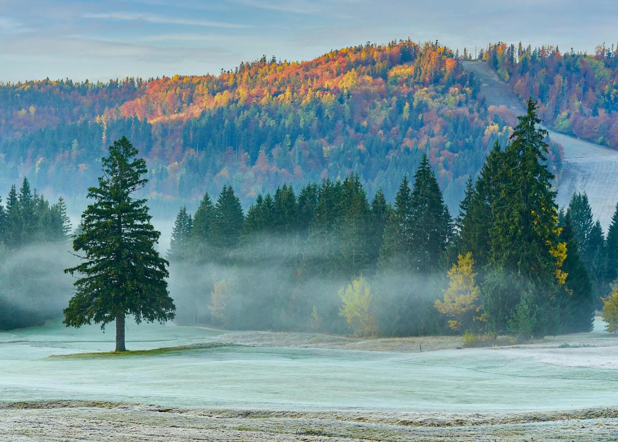 Natural landscape in Hotel Stupka