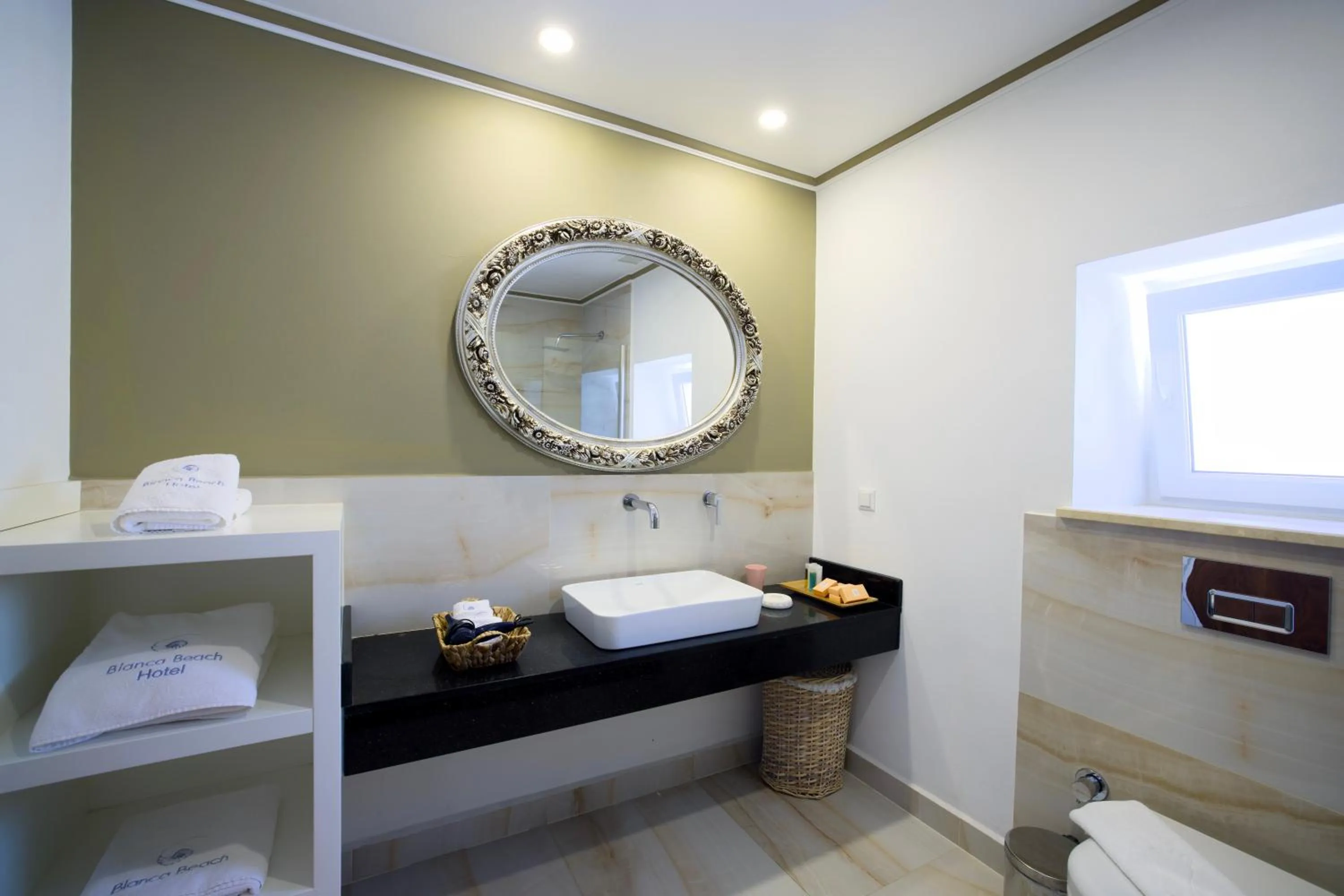 Bathroom in Blanca Beach Hotel