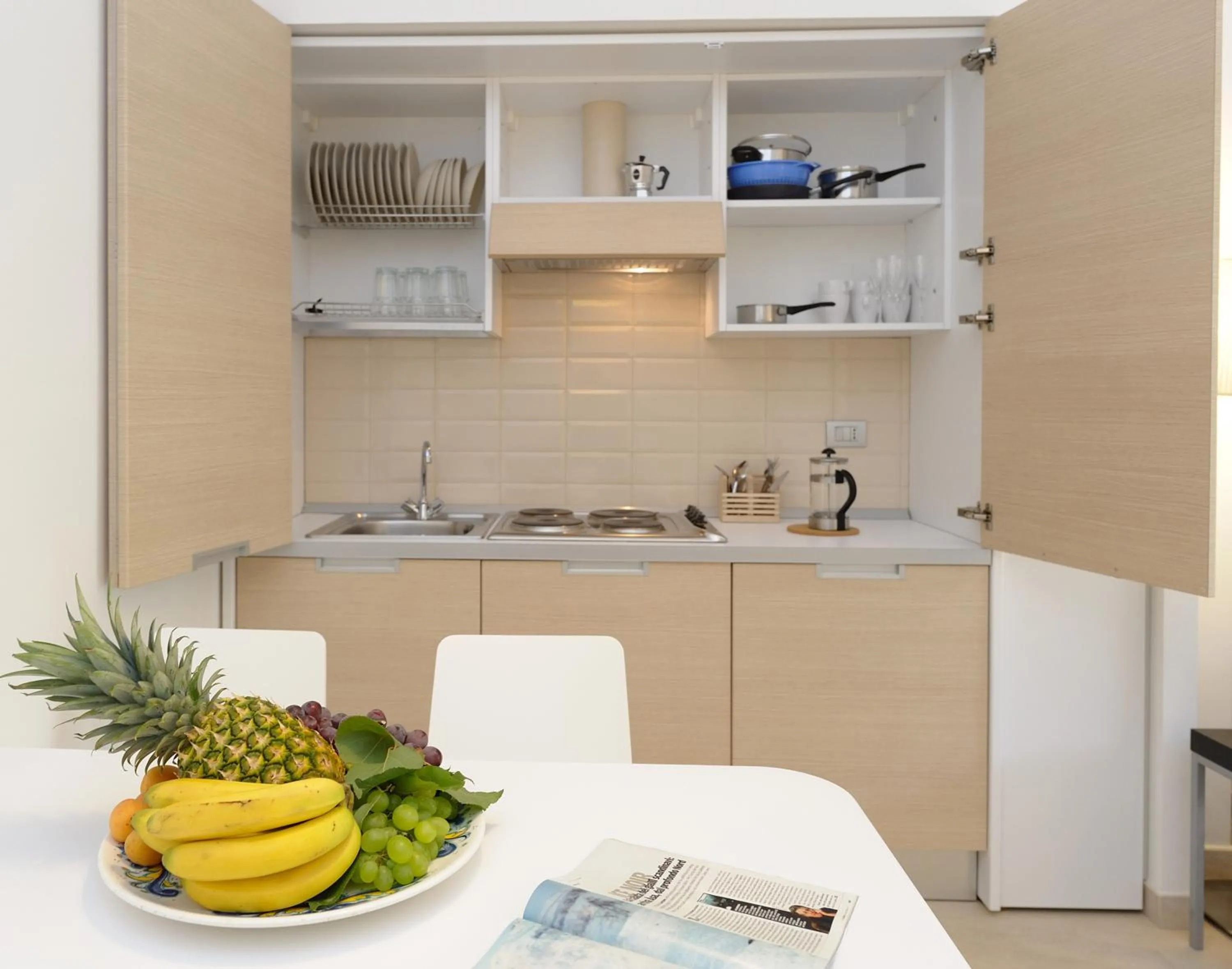 Kitchen or kitchenette in Residence La Dolce Vita