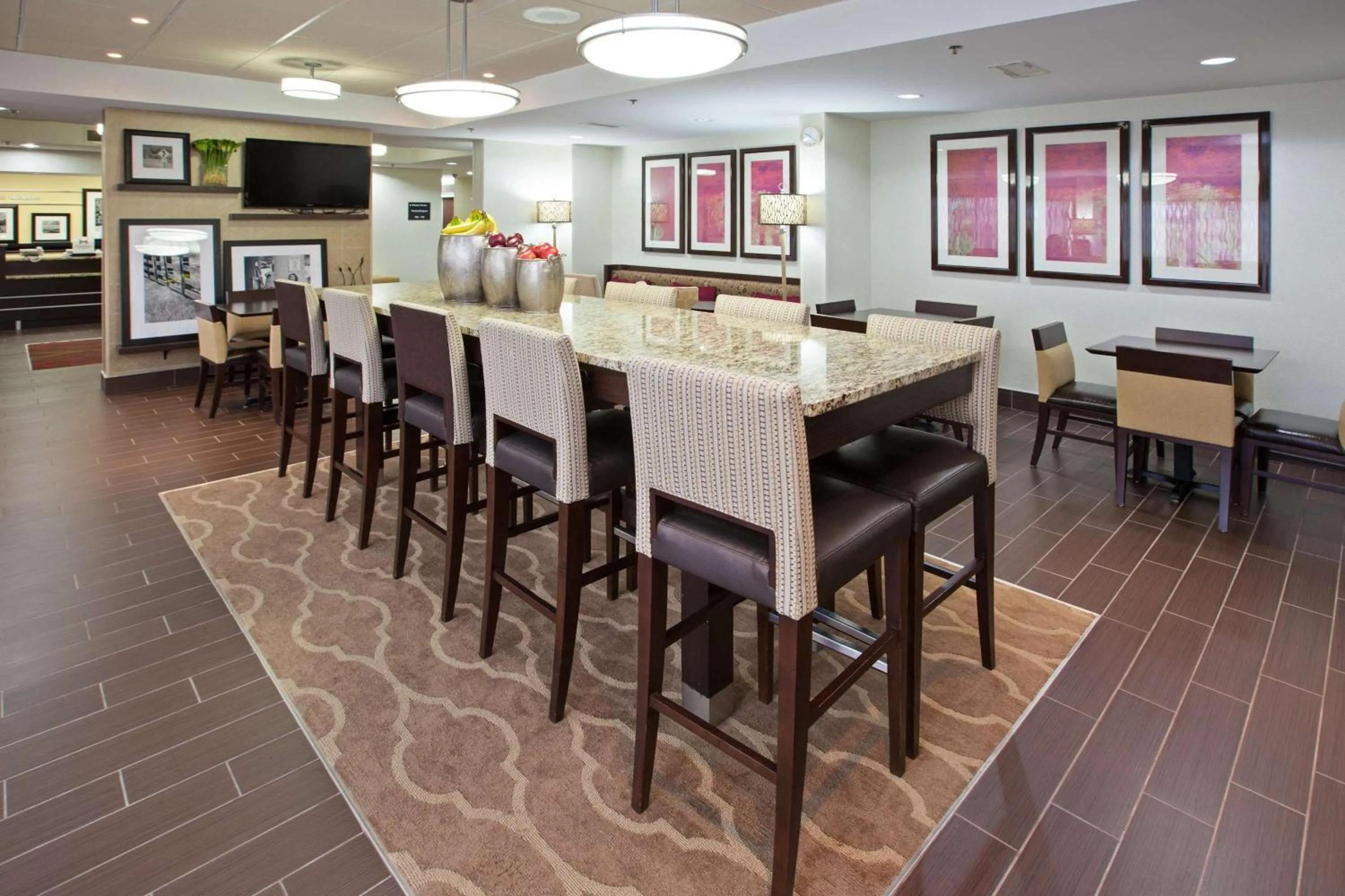 Lobby or reception in Hampton Inn Dickson