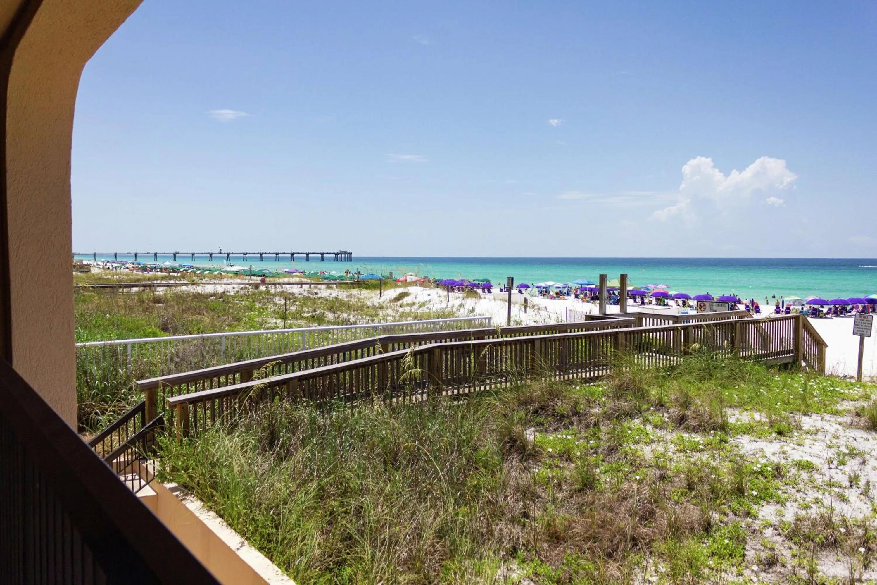 Balcony/Terrace in Hampton Inn Fort Walton Beach