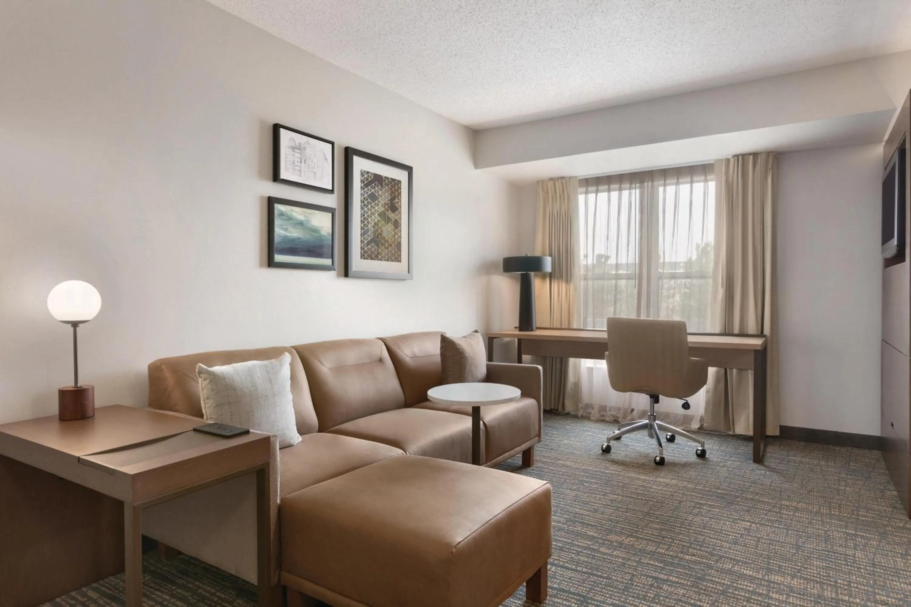 Living room in Residence Inn by Marriott Buffalo Galleria Mall