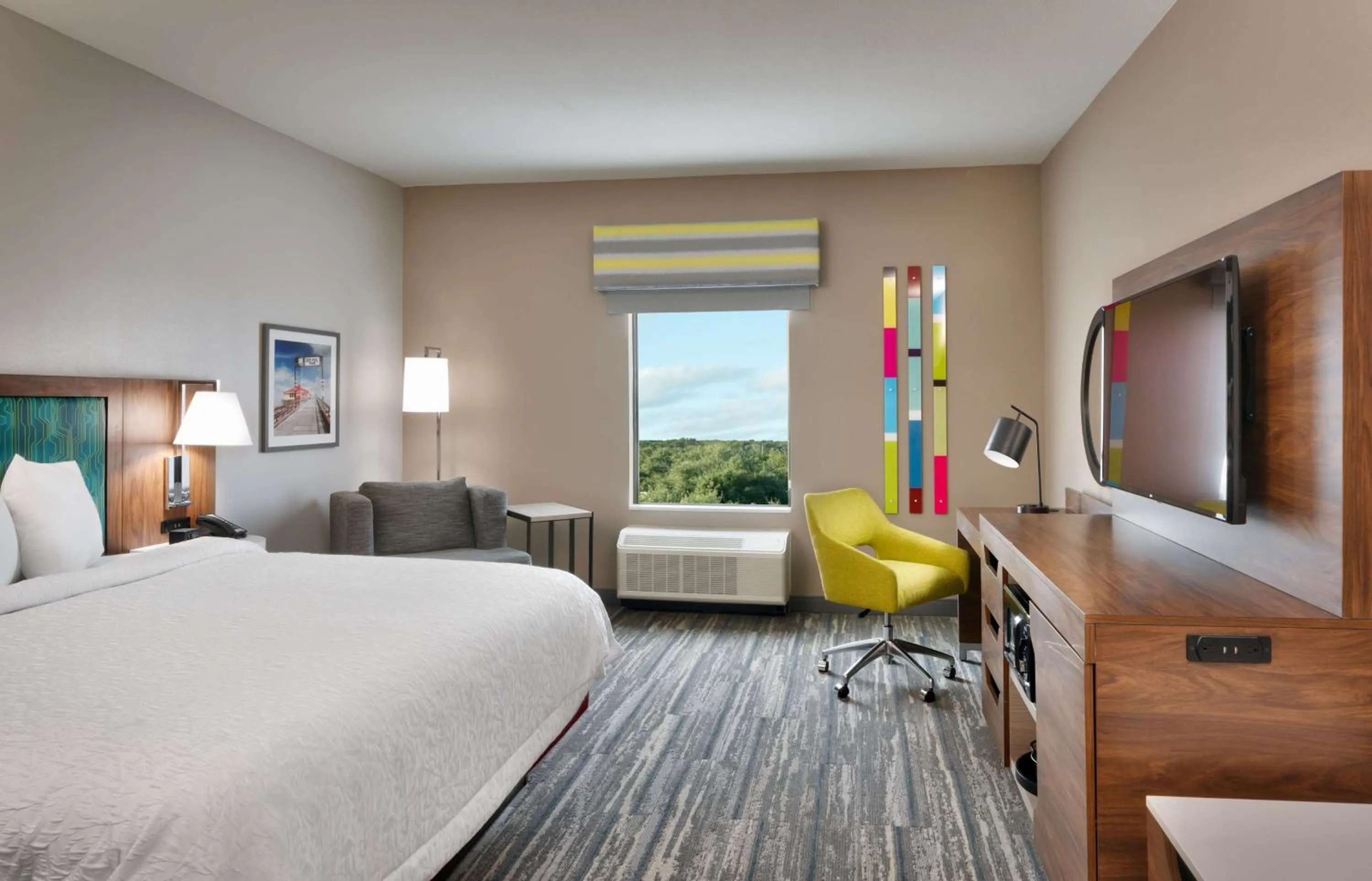 Bedroom, Bed in Hampton Inn & Suites Rockport-Fulton