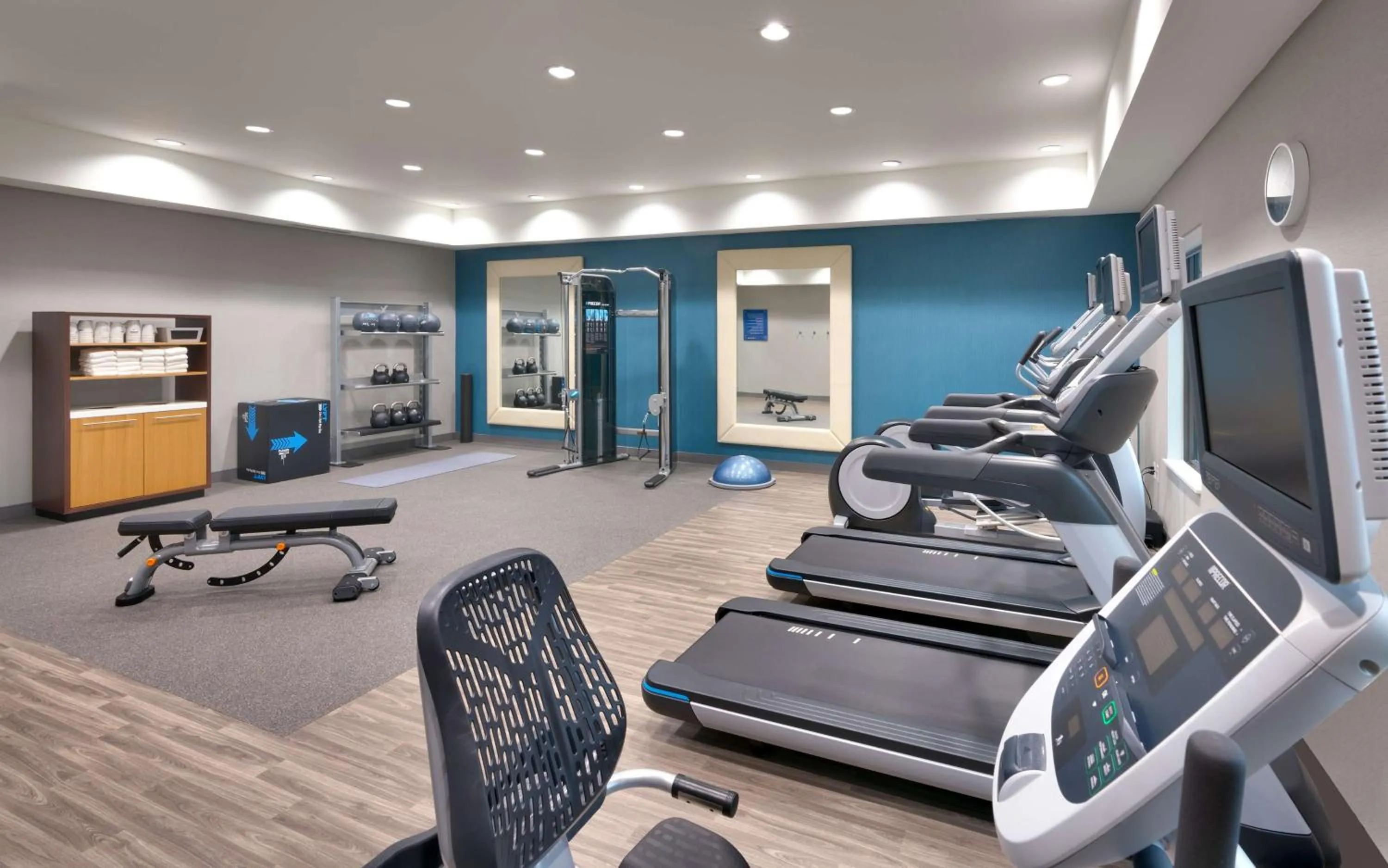 Fitness centre/facilities in Hampton Inn & Suites Rockport-Fulton