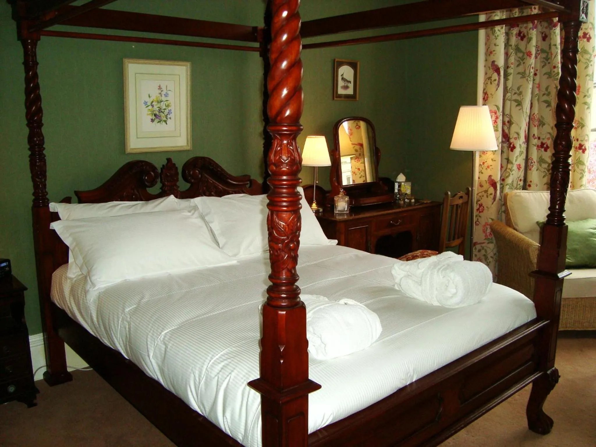 Bed in Lochinver Guesthouse
