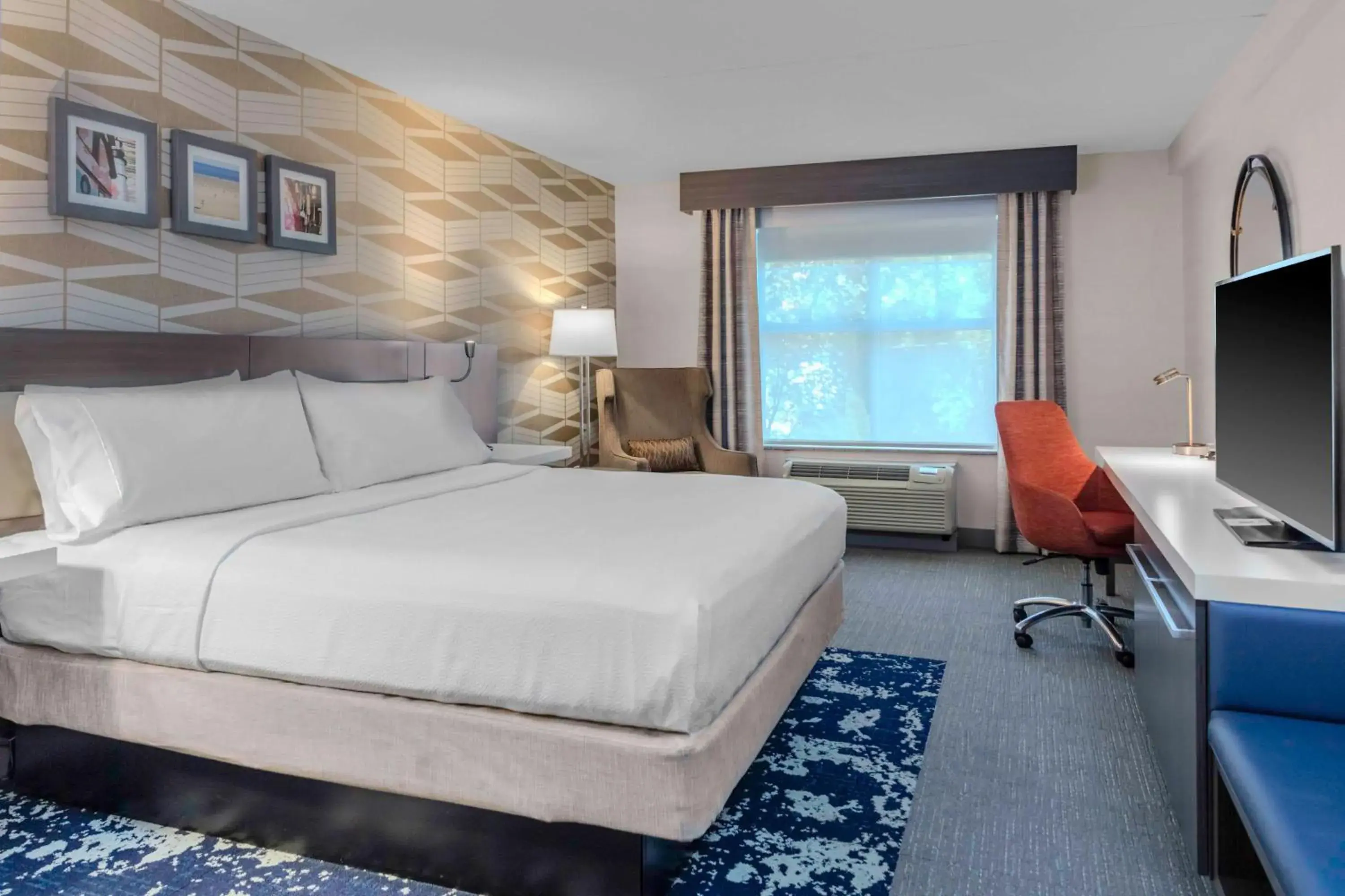 King Room in Hilton Garden Inn Freeport Downtown King Room in Hilton Garden Inn Freeport Downtown