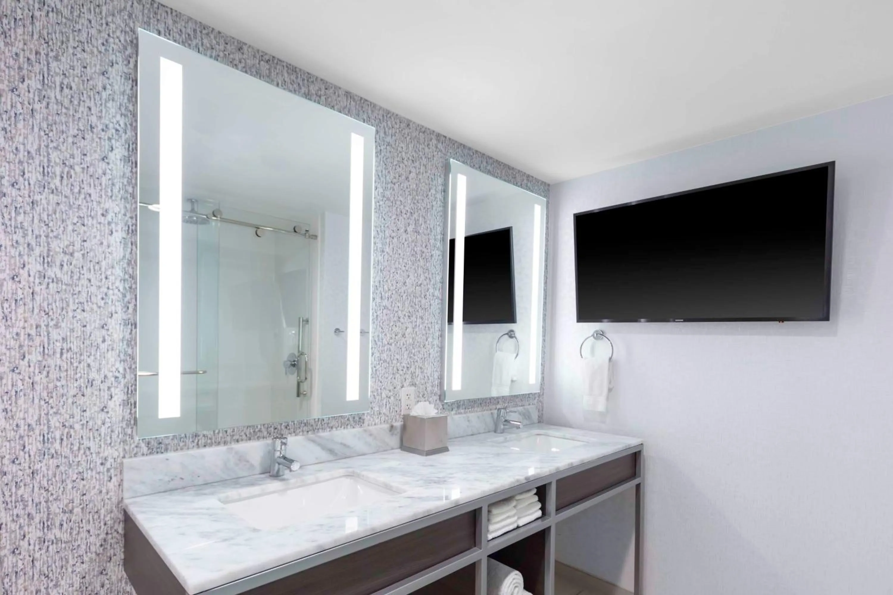 Bathroom in Hilton Garden Inn Freeport Downtown