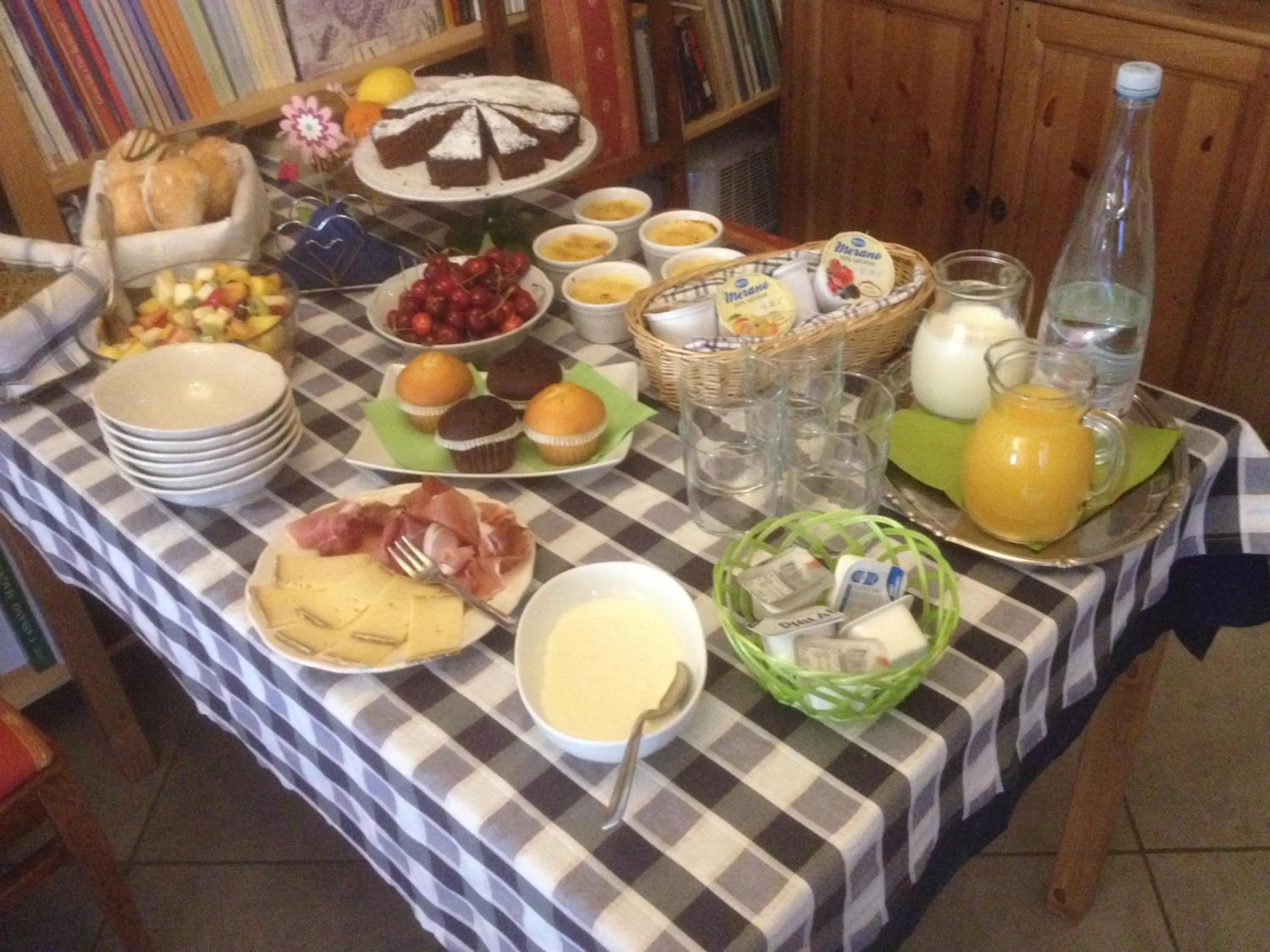 Food and drinks in La Tana del Ghiro