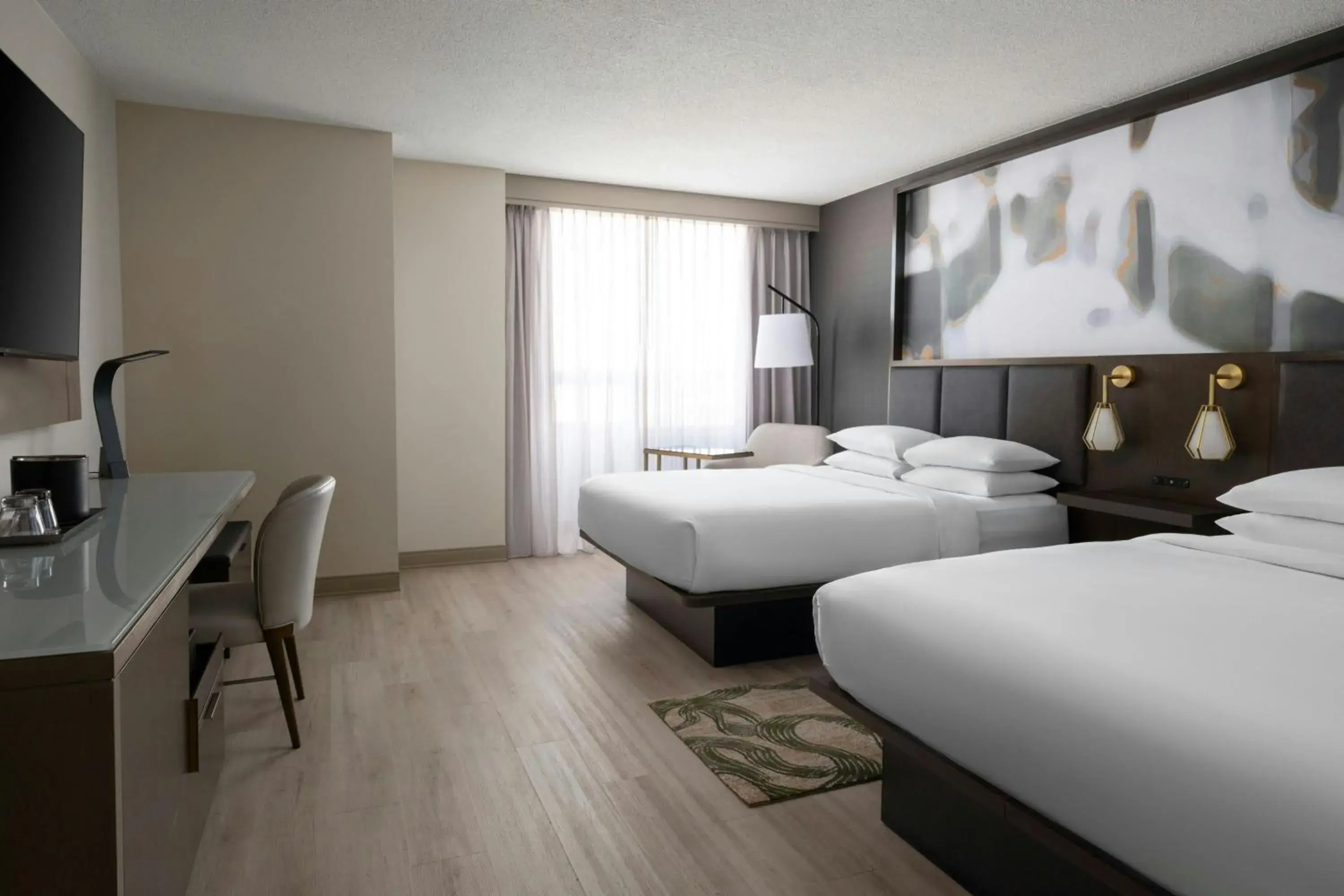 Guest room, 2 Queen in Indianapolis Marriott East Guest room, 2 Queen in Indianapolis Marriott East