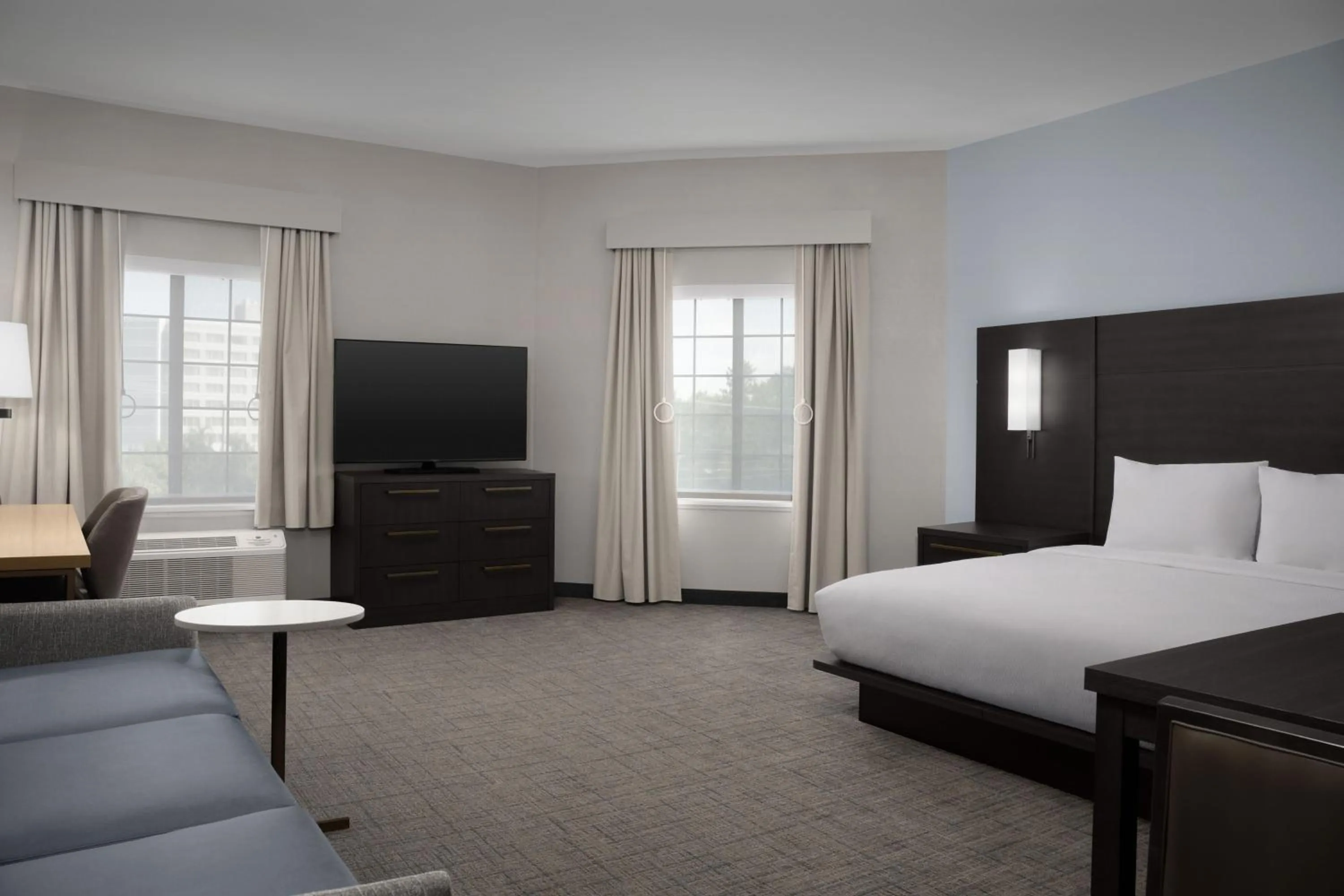 Photo of the whole room, Bed in Residence Inn by Marriott BWI Airport