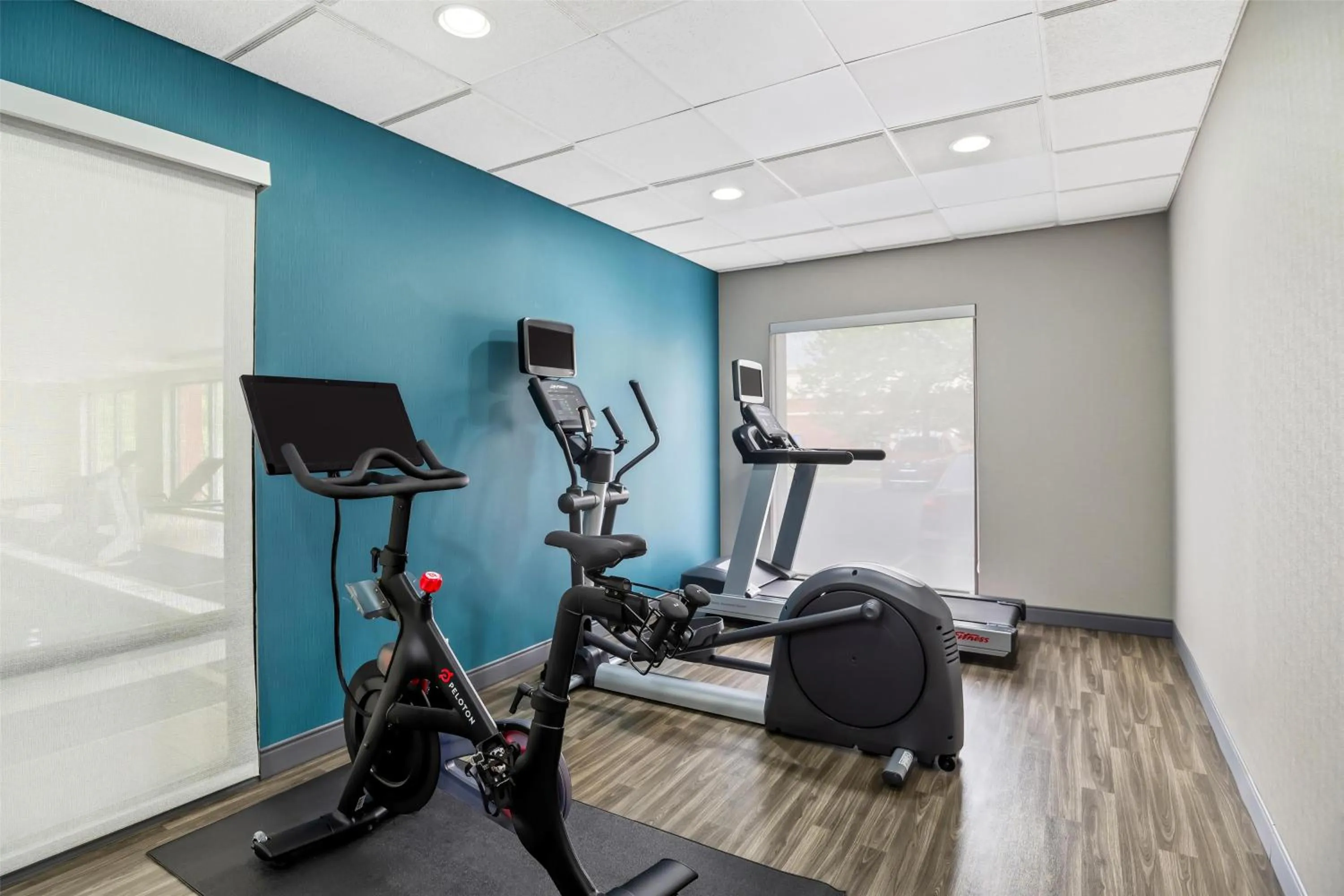 Fitness centre/facilities in Hampton Inn & Suites Richmond/Virginia Center