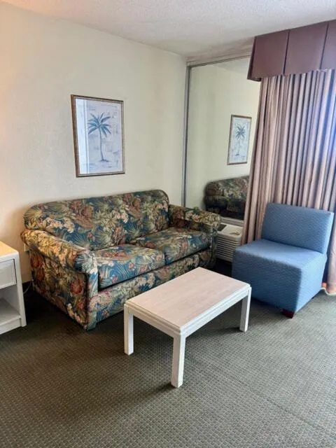 Living room in Boardwalk Beach Resort