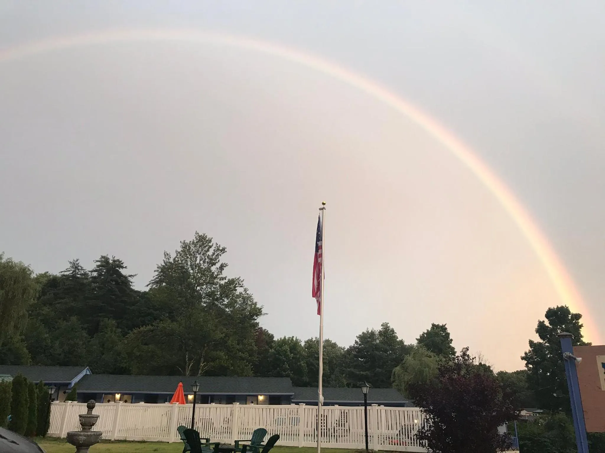 View (from property/room) in Hillside Motel