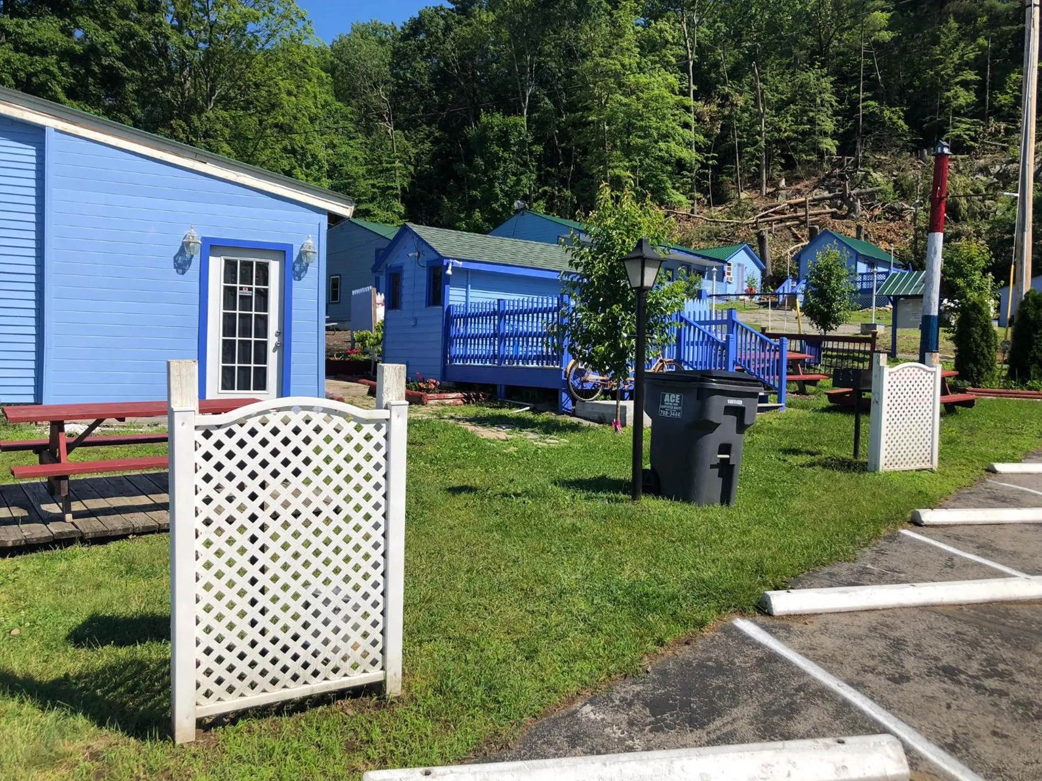 View (from property/room) in Hillside Motel