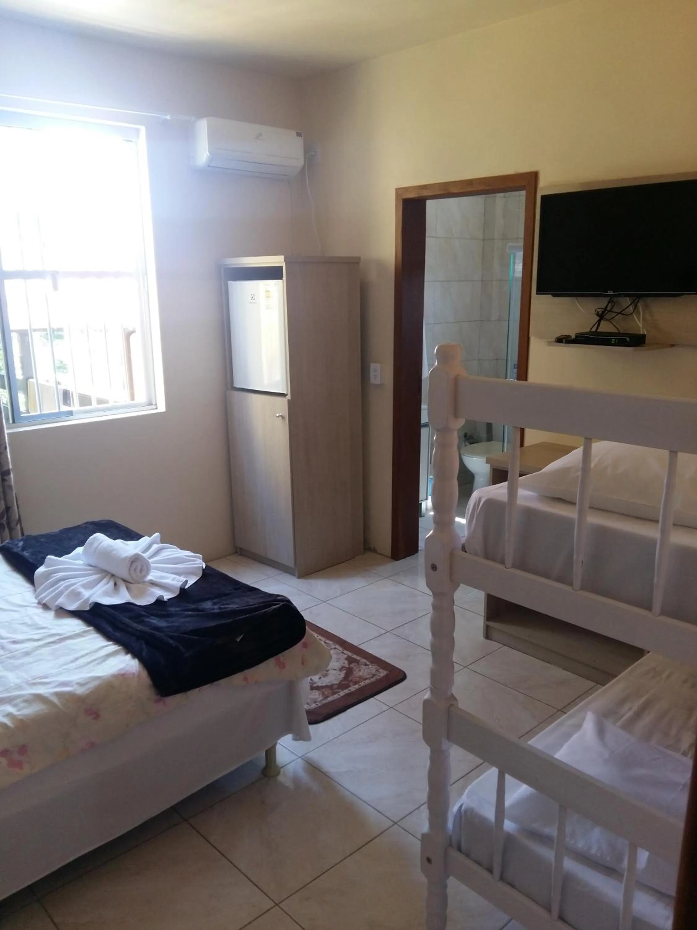 Bed in Hotel Rochamar