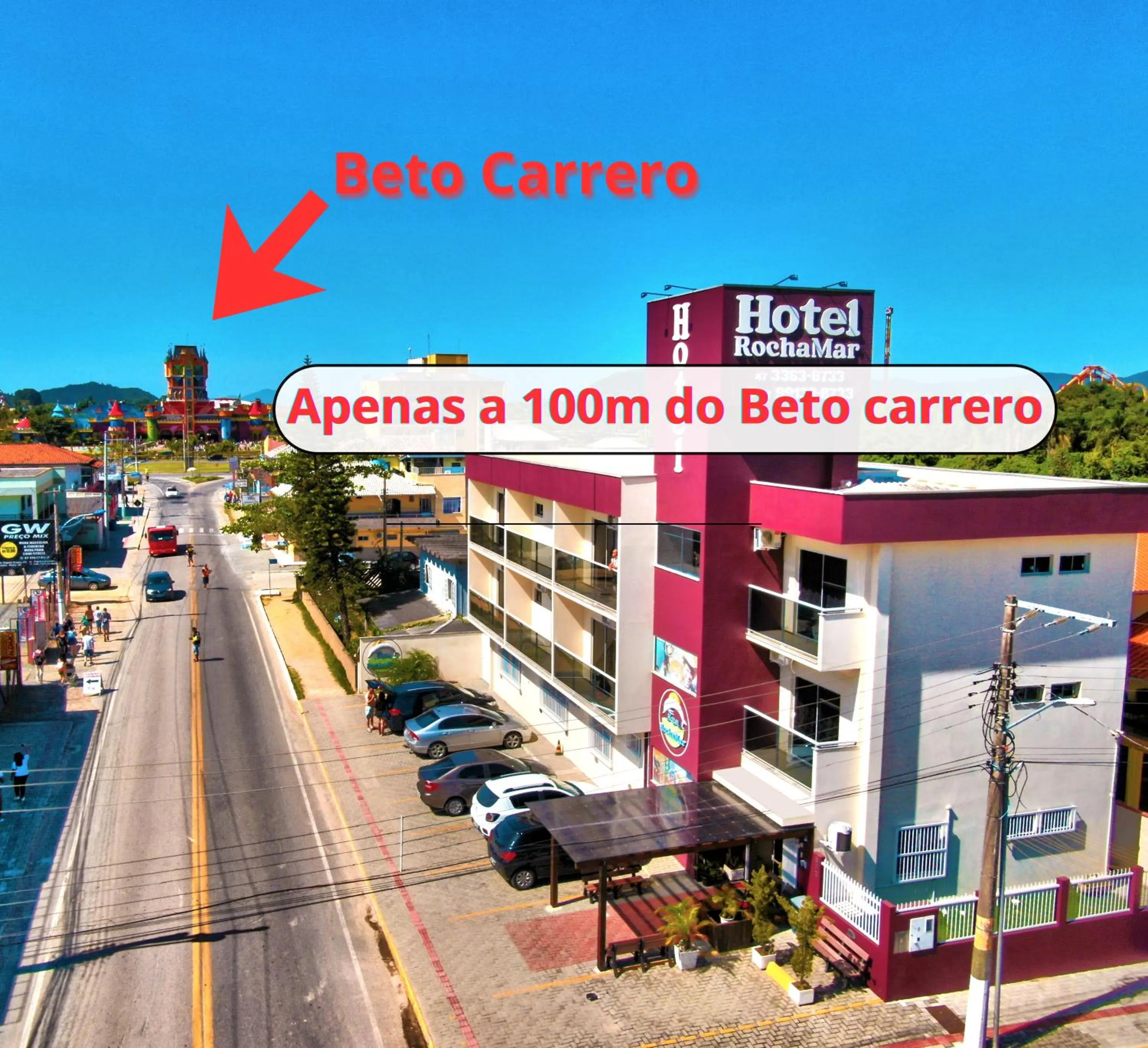 Property building in Hotel Rochamar