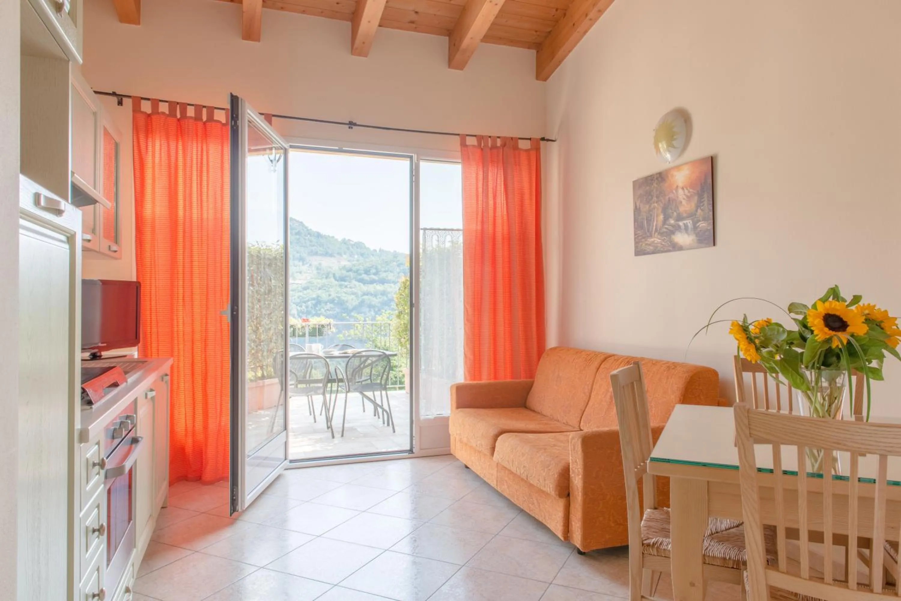 Dining area in Residence Terry