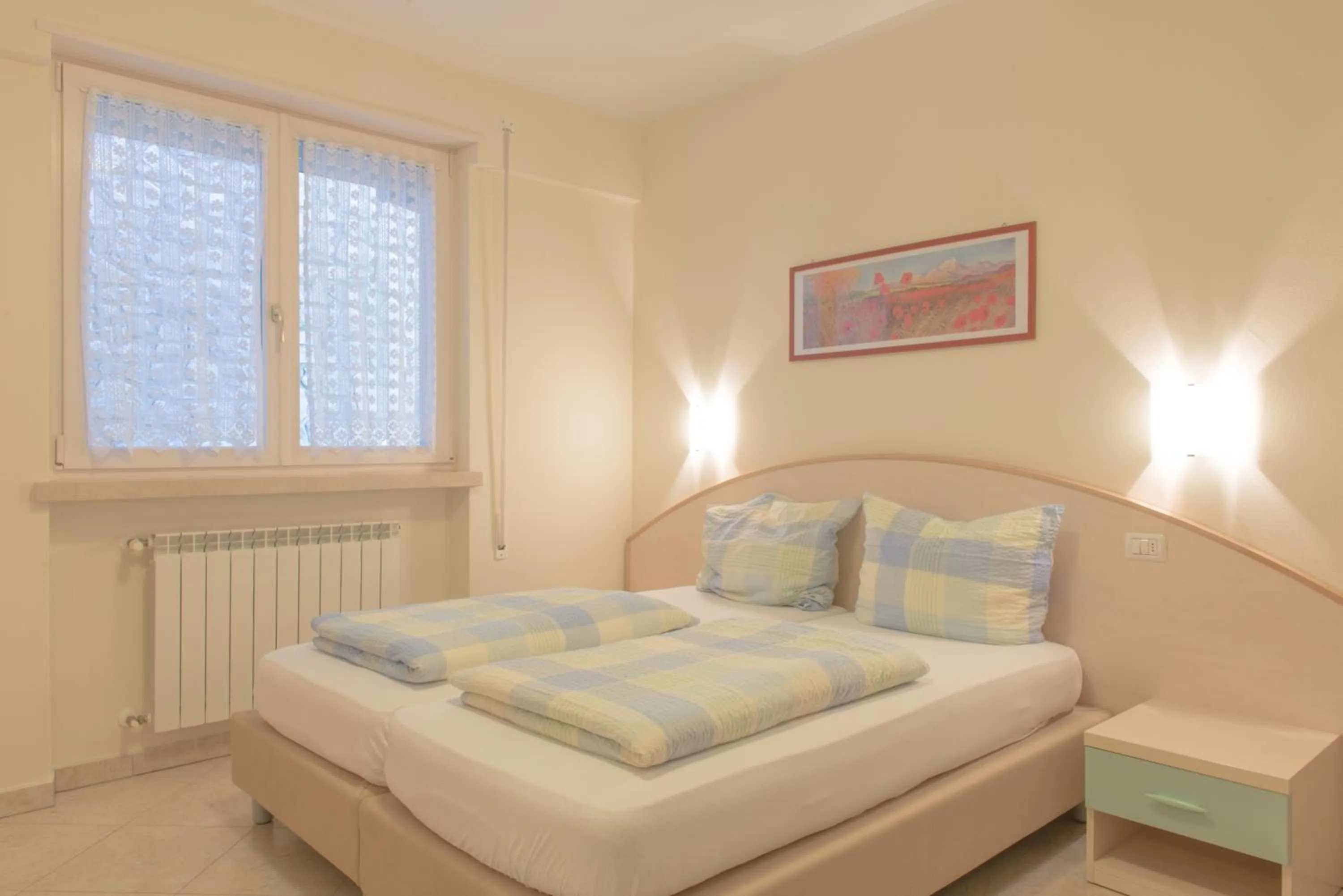 Bedroom, Bed in Residence Terry