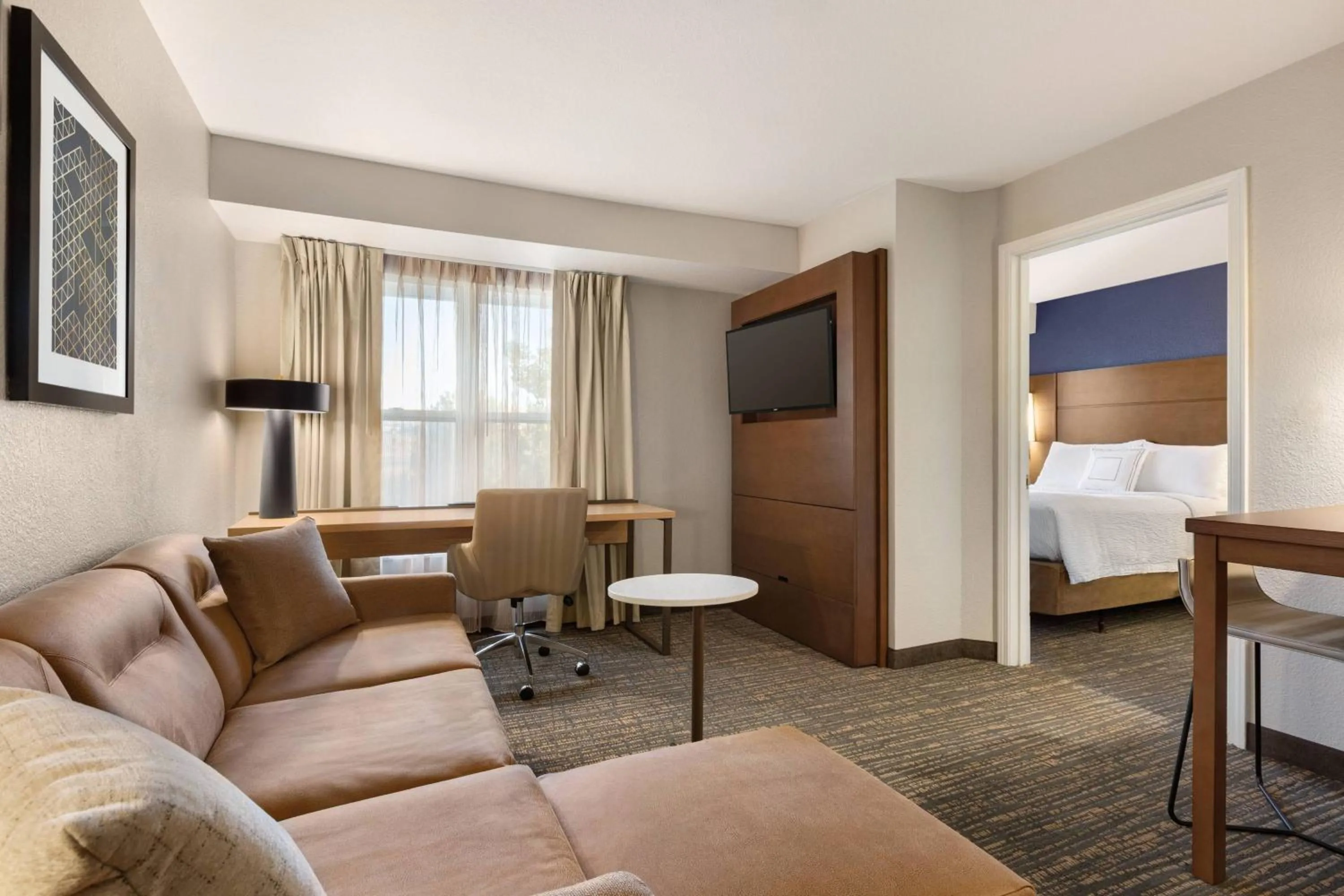 Bedroom, Bed in Residence Inn Sacramento Folsom