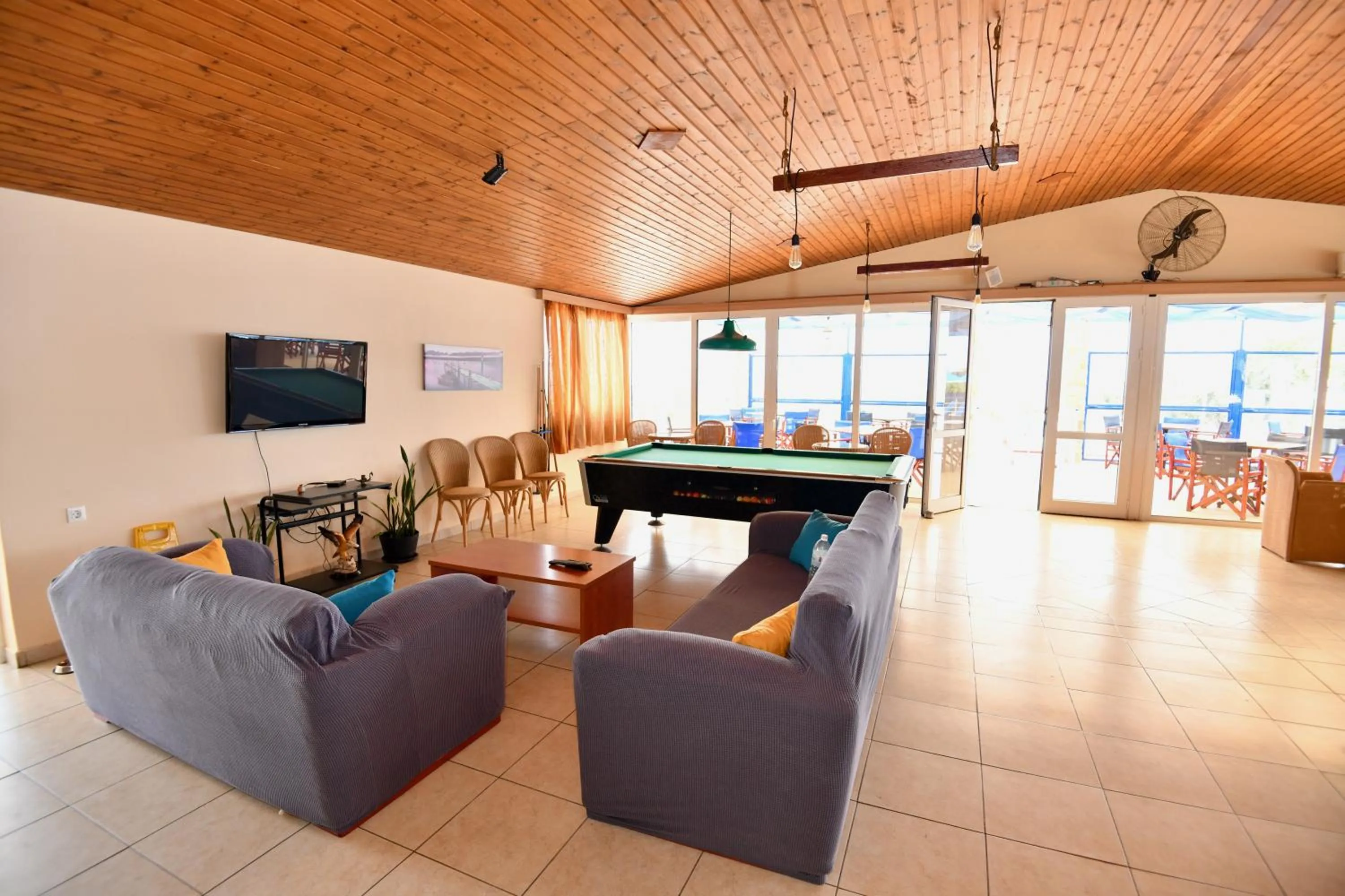 Billiard in Summer View