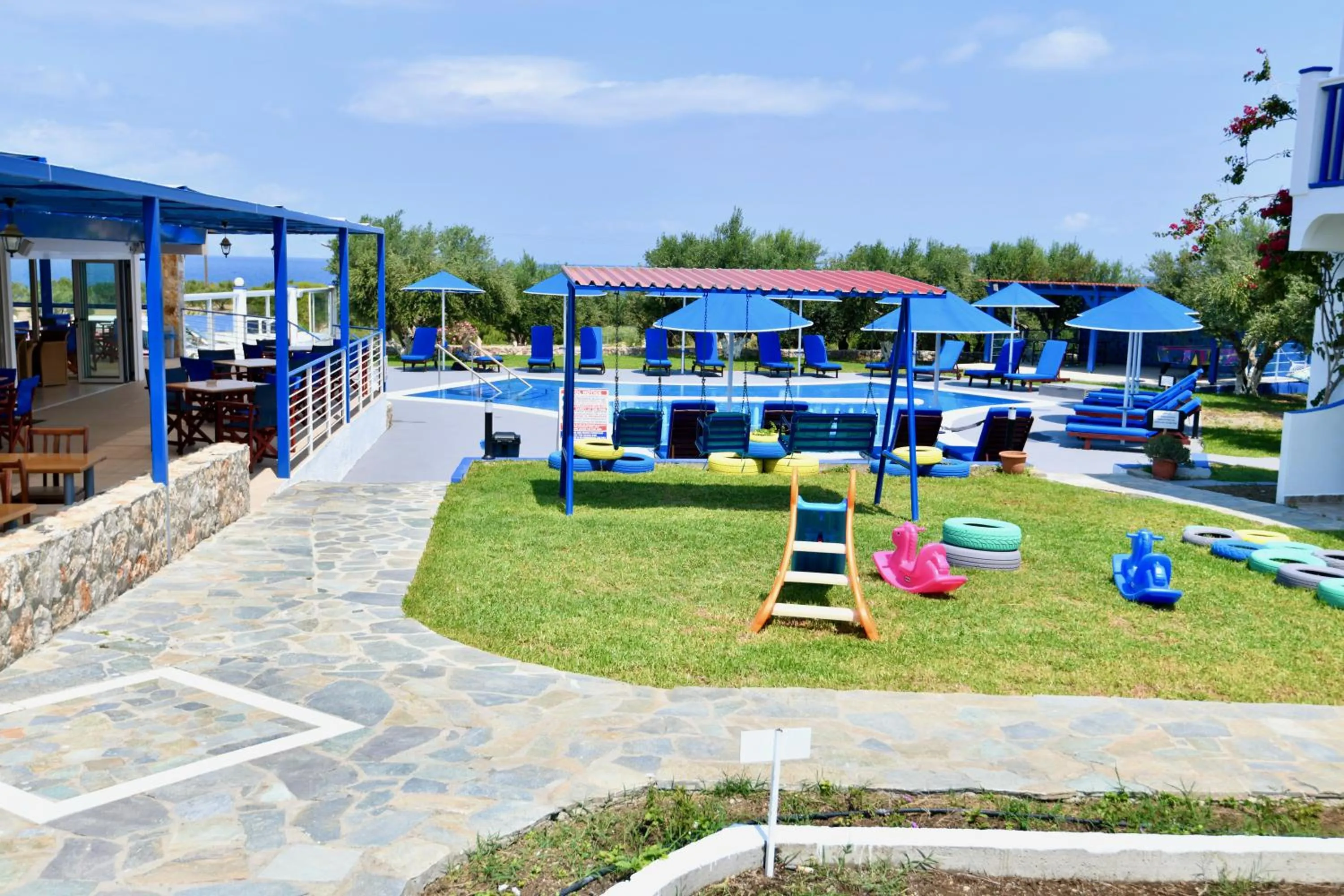 Swimming pool in Summer View