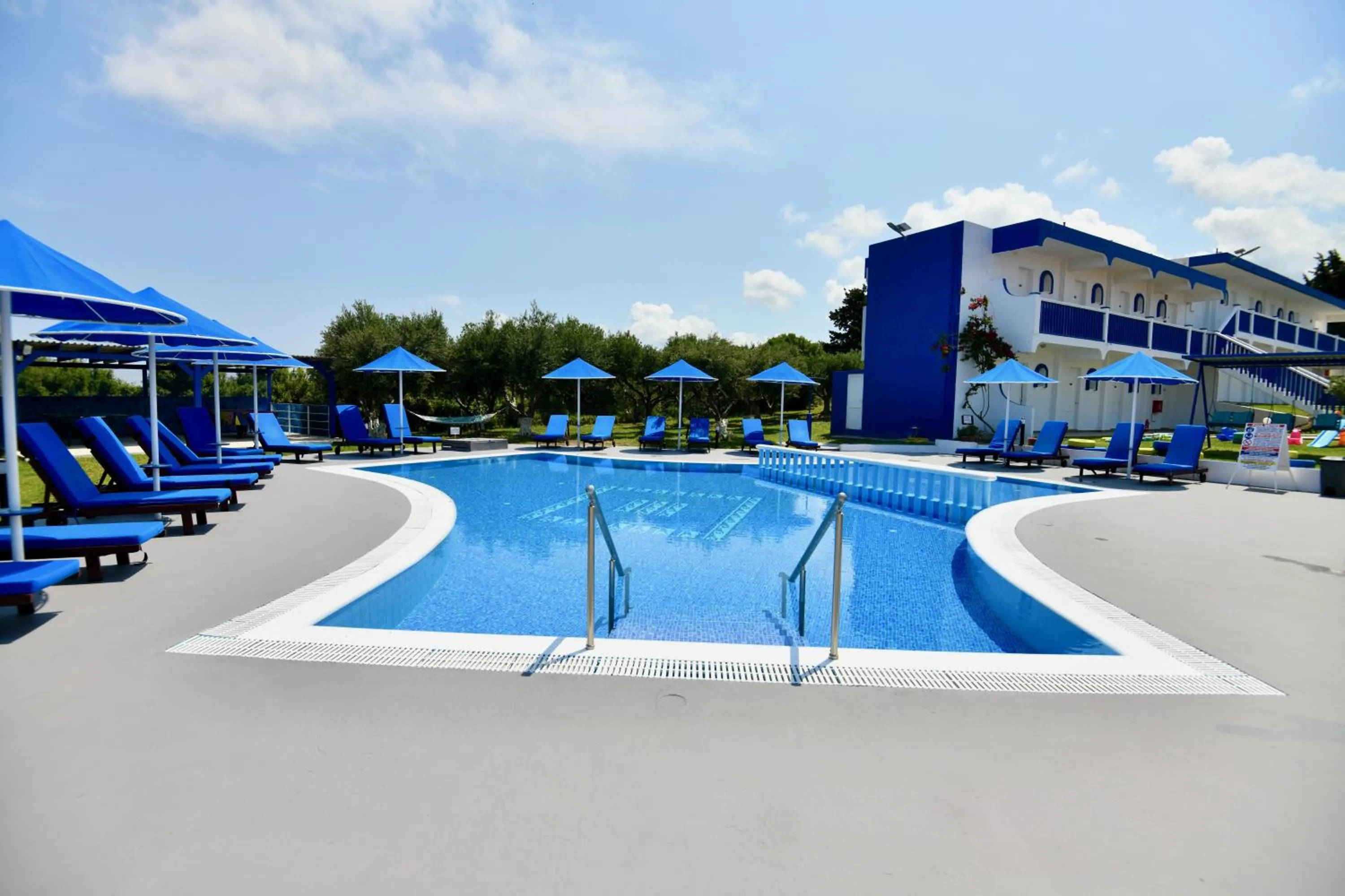 Swimming pool in Summer View