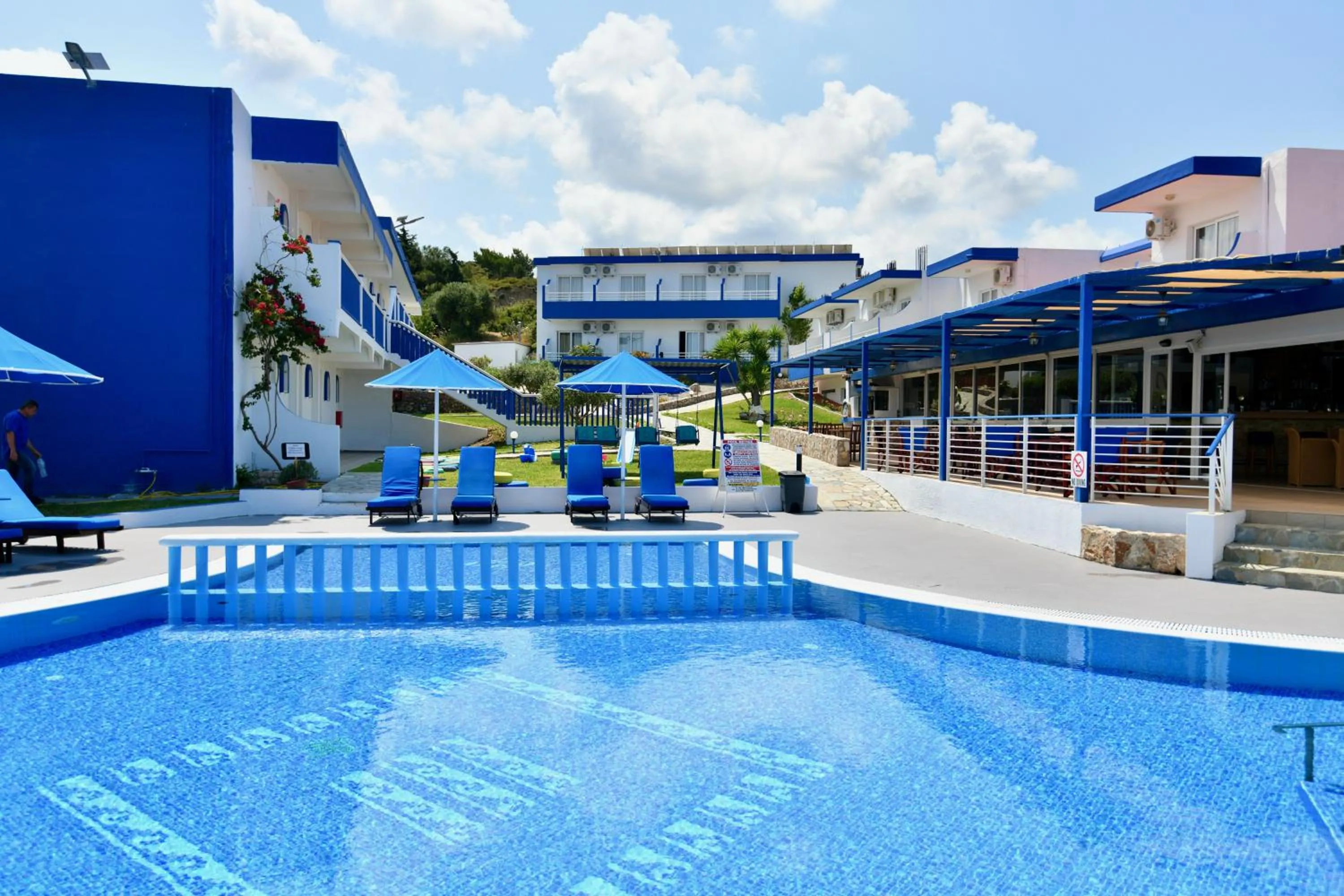 Garden view in Summer View