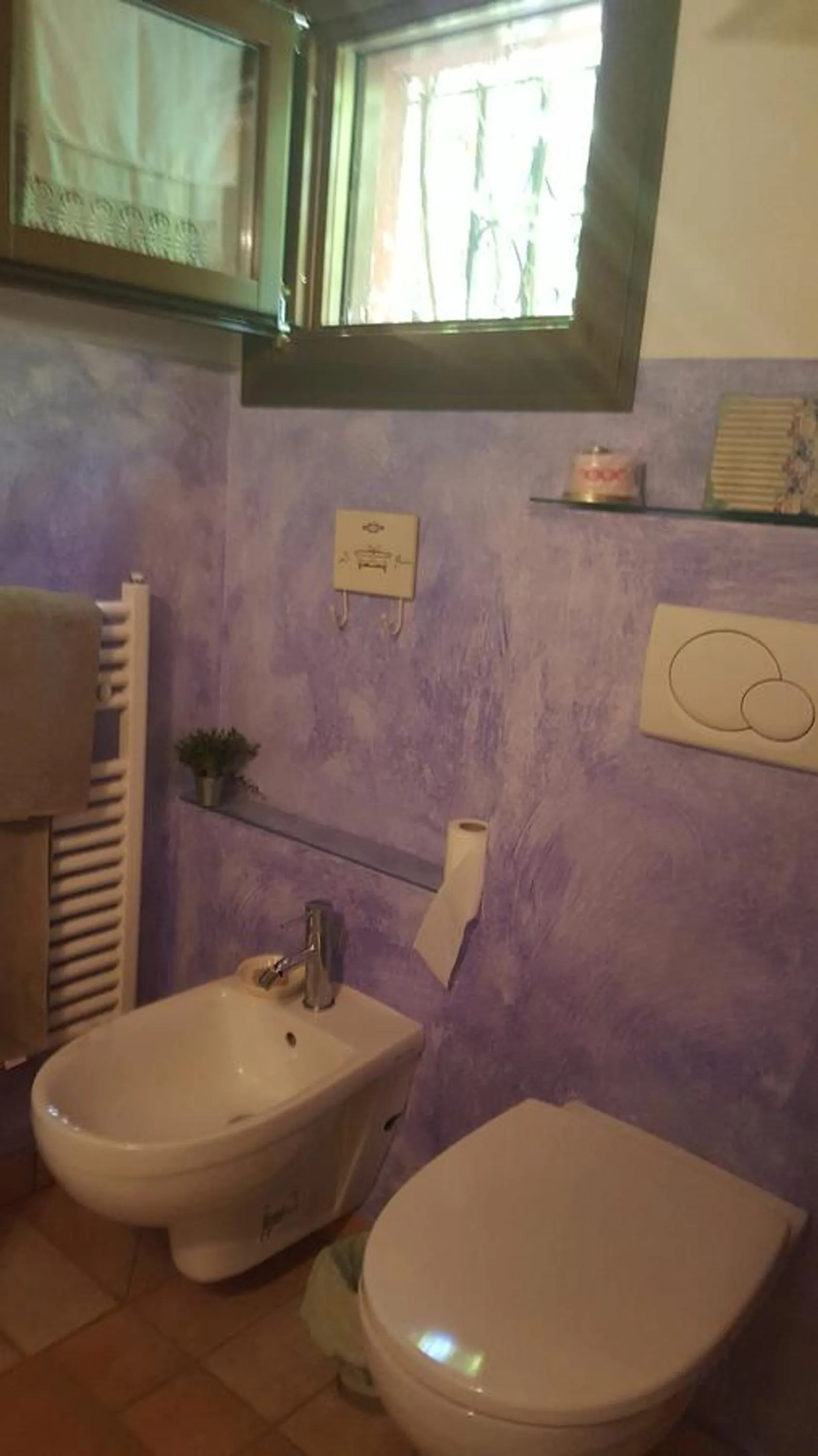 Bathroom in B&B La Rosa Antica