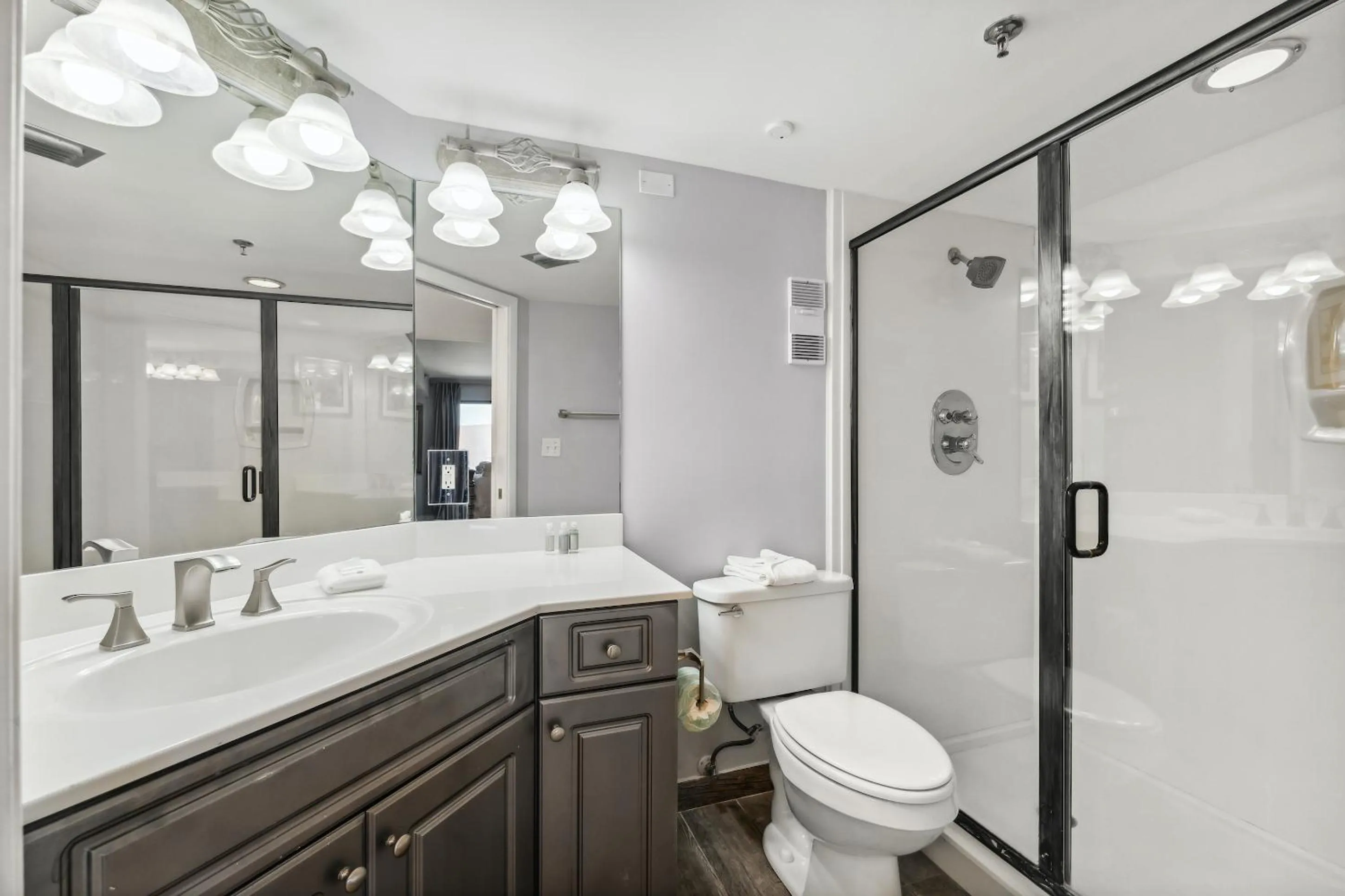 Shower in Inlet Reef Club by Panhandle Getaways