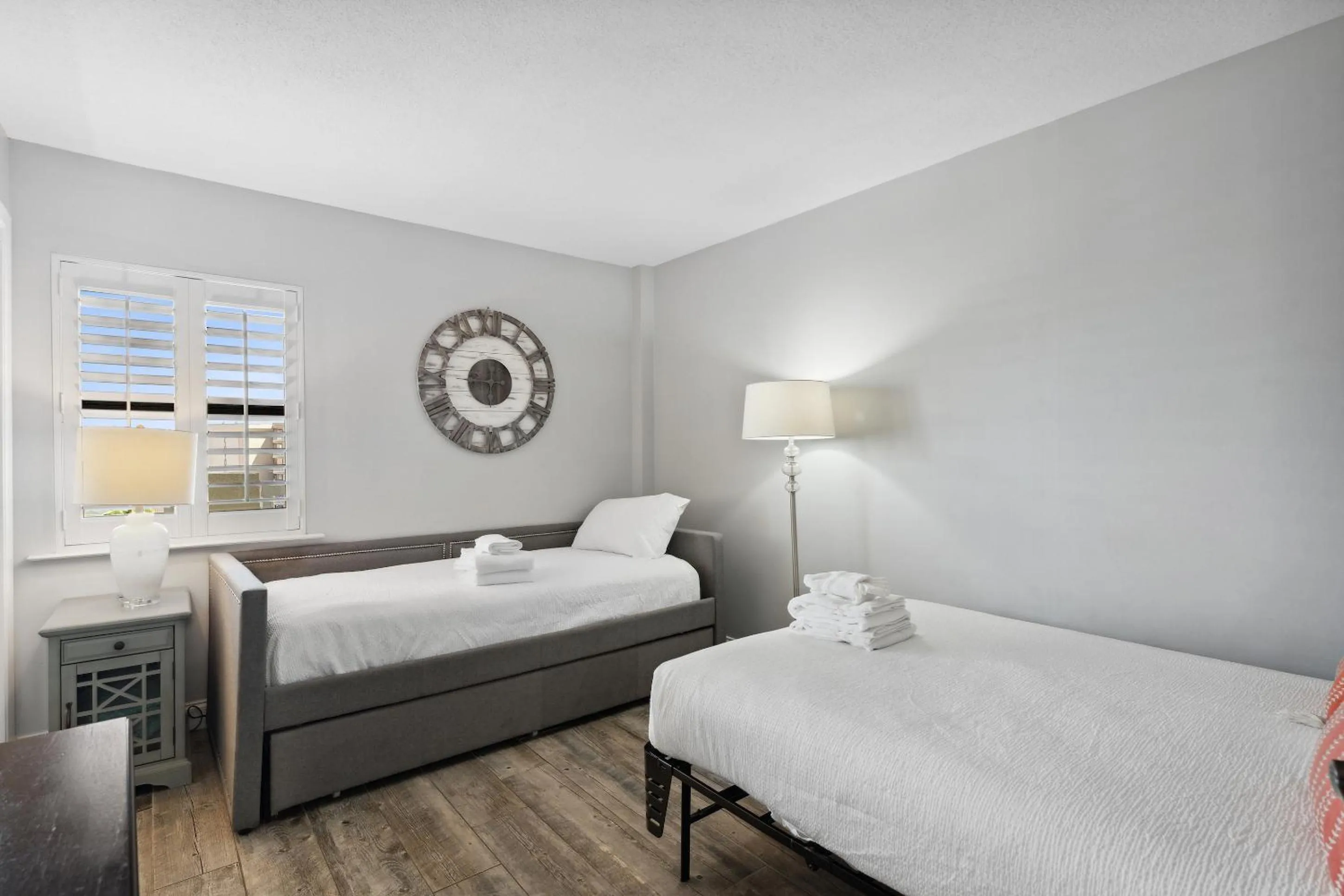 Bed in Inlet Reef Club by Panhandle Getaways