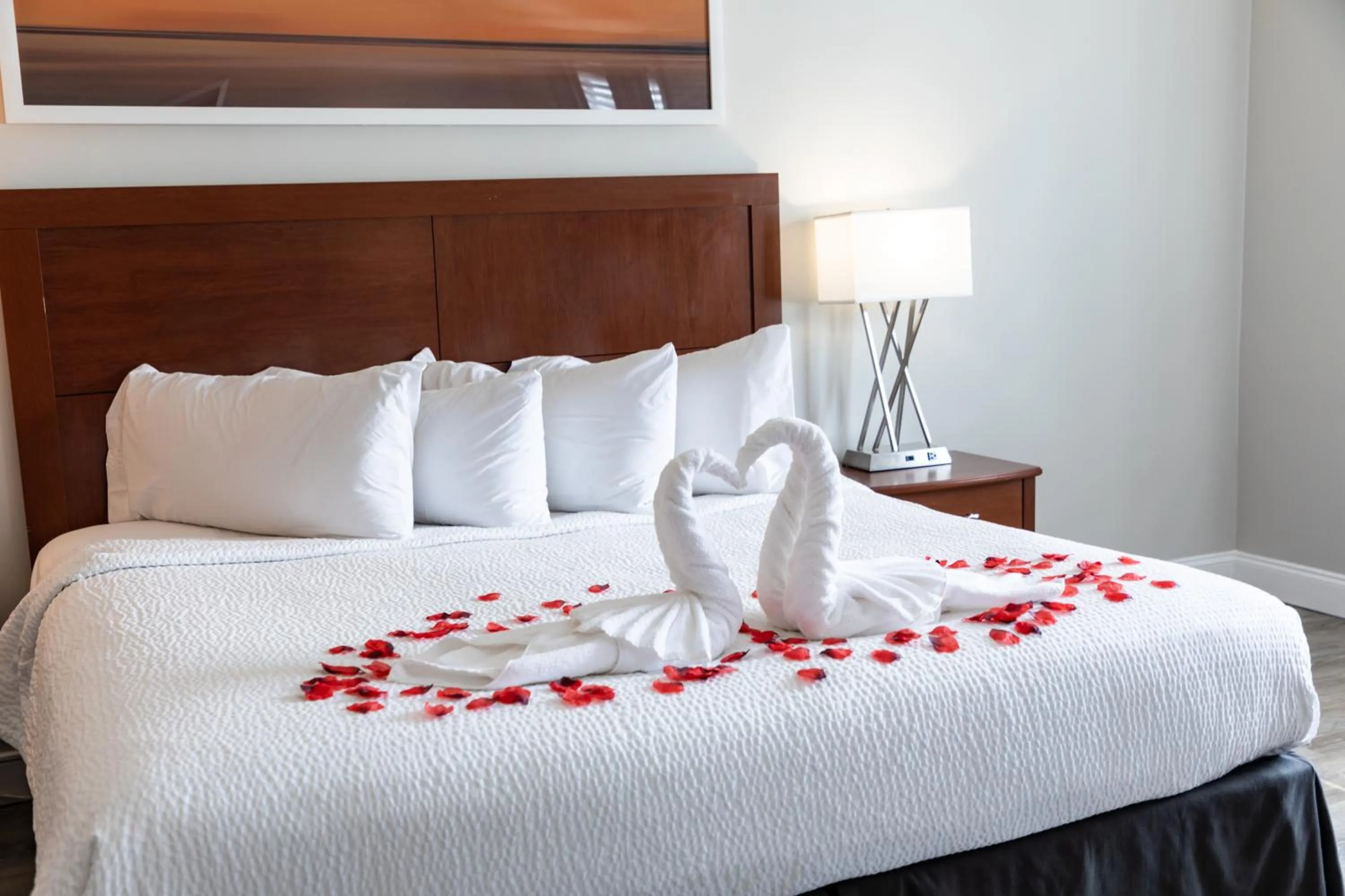 Bed in Iris Hotel Cape Cod