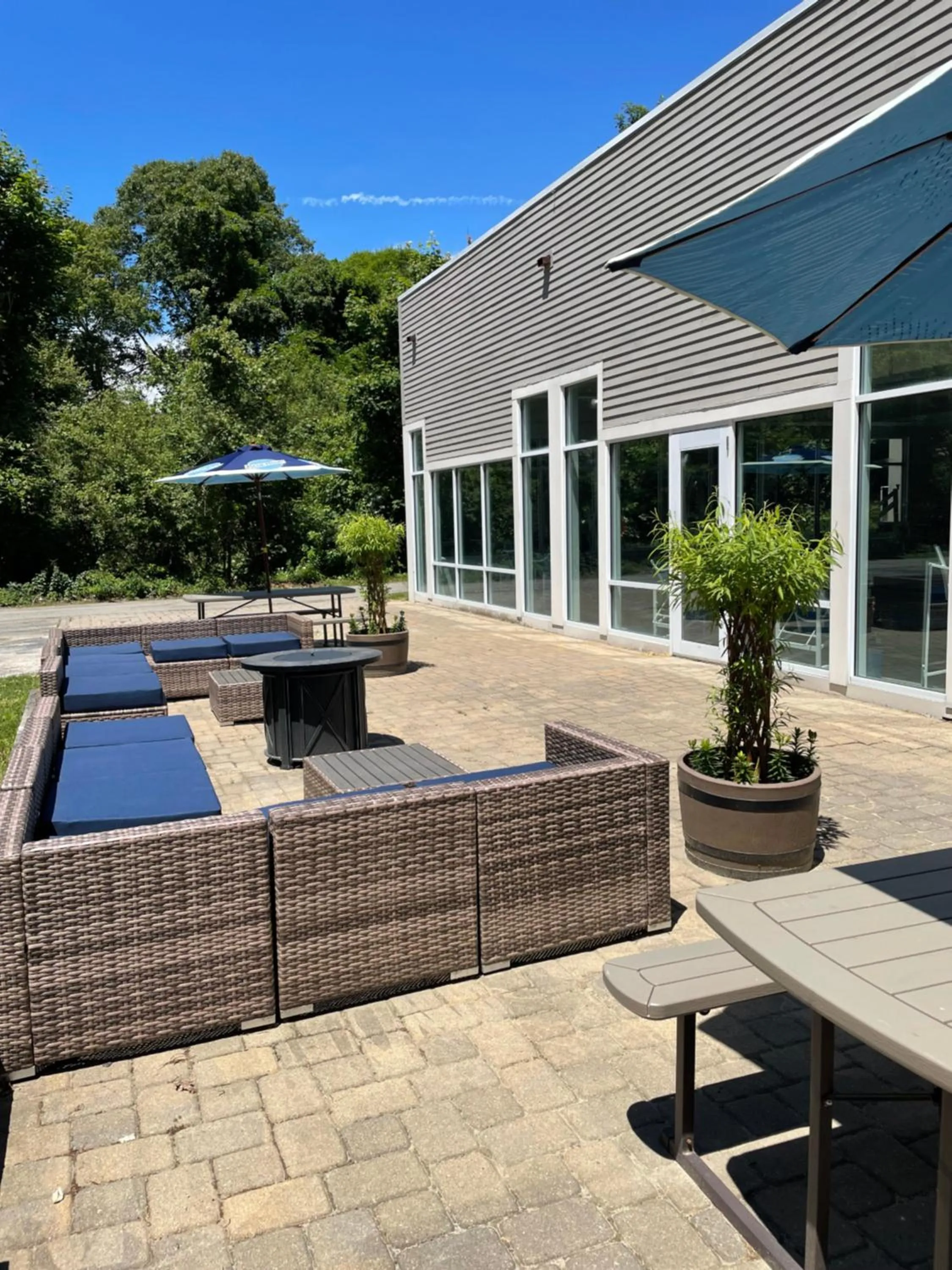 Patio in Iris Hotel Cape Cod