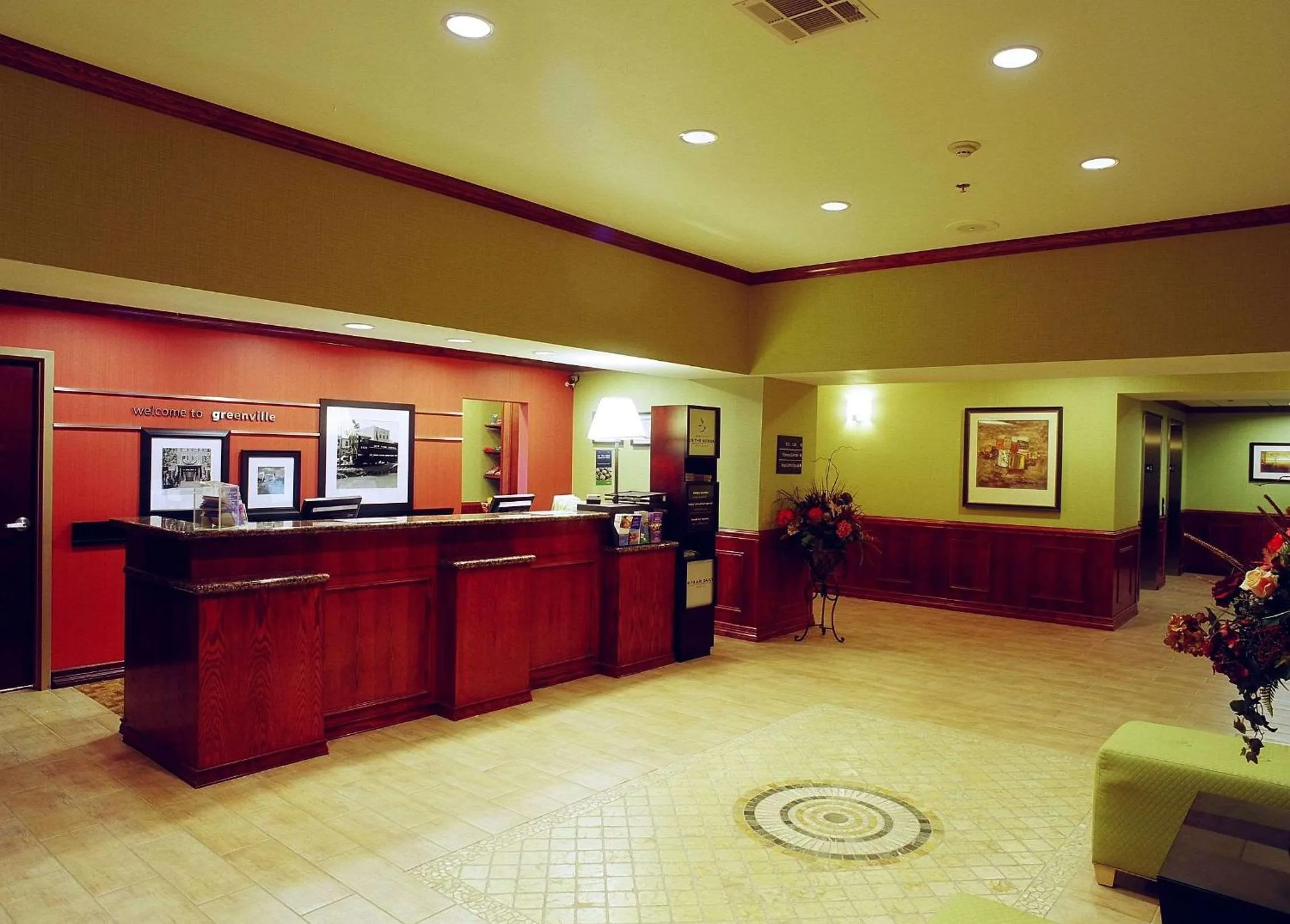 Lobby or reception in Hampton Inn & Suites Greenville