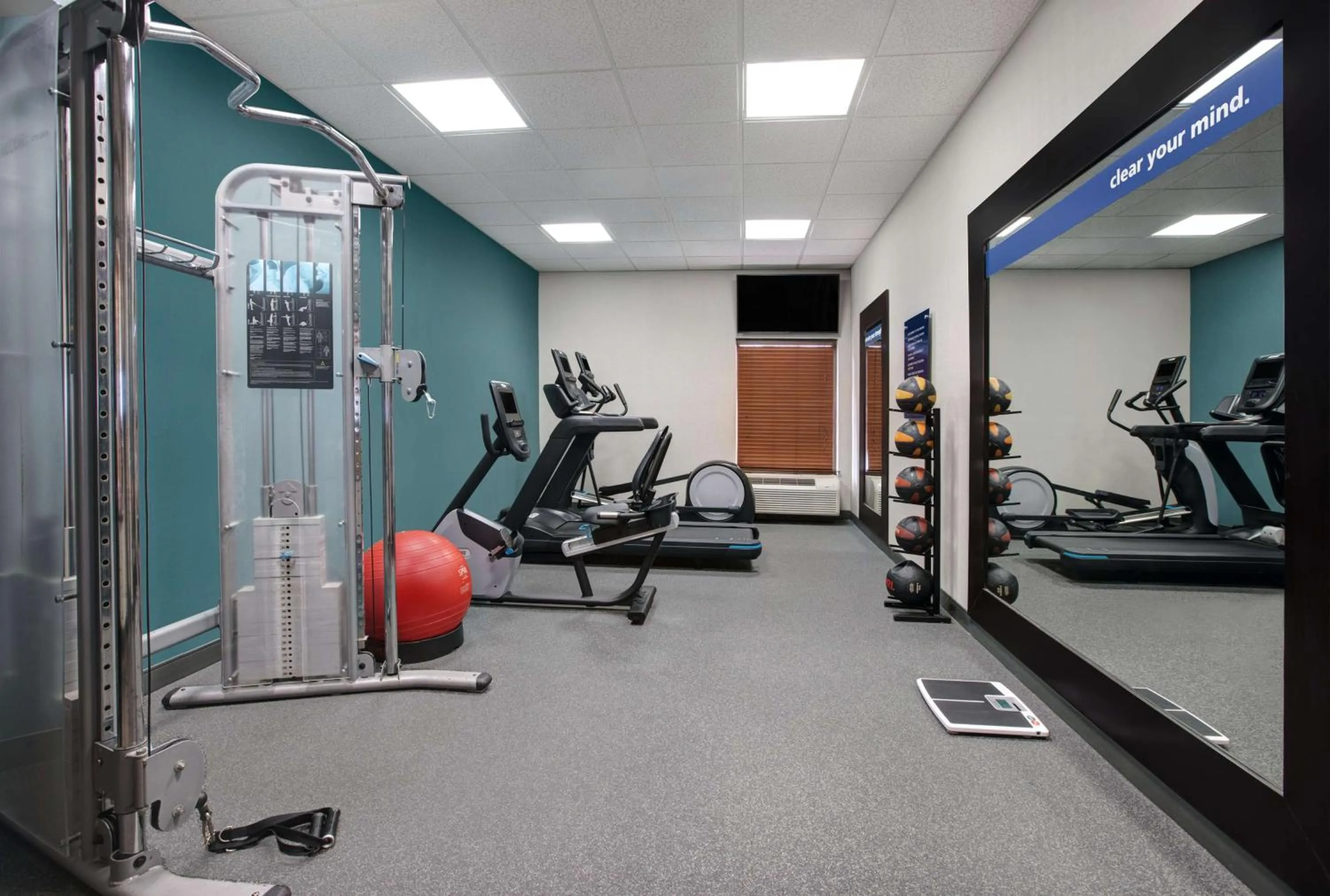 Fitness centre/facilities in Hampton Inn Greenville/Woodruff Road