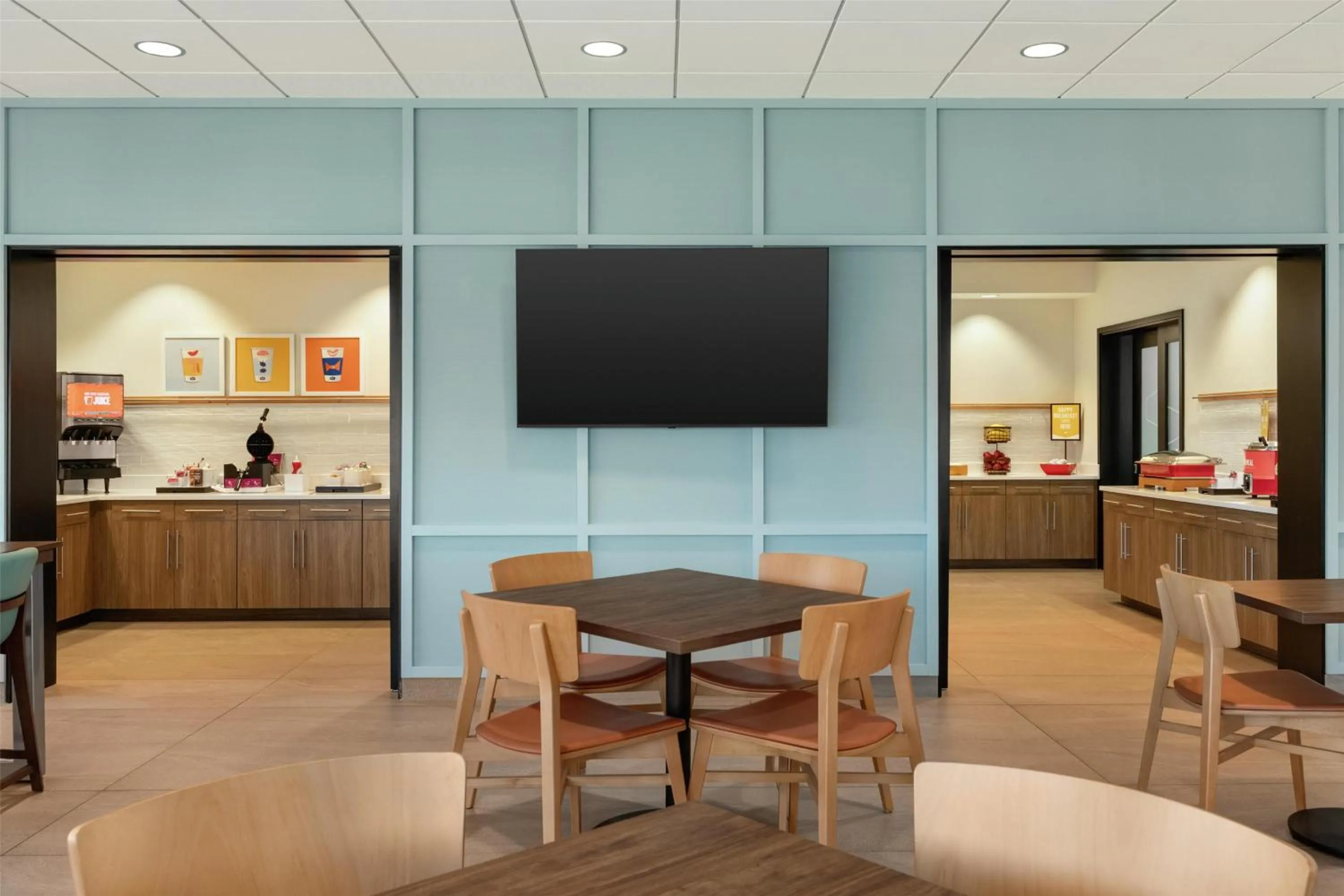 Breakfast in Hampton Inn Hagerstown