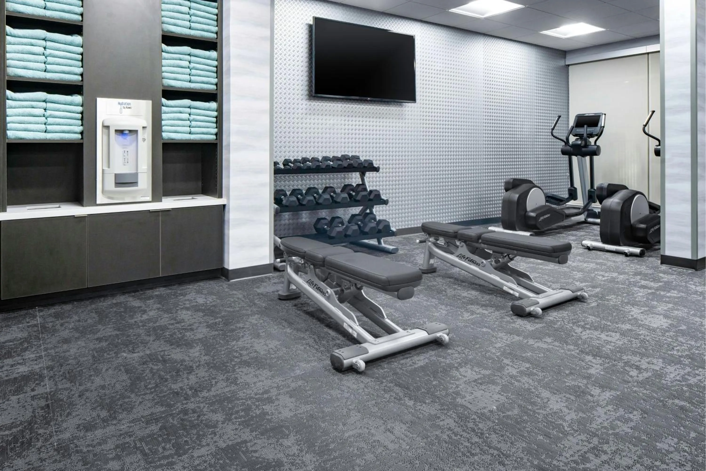 Fitness centre/facilities in Fairfield by Marriott Inn & Suites Dallas DFW Airport North, Irving